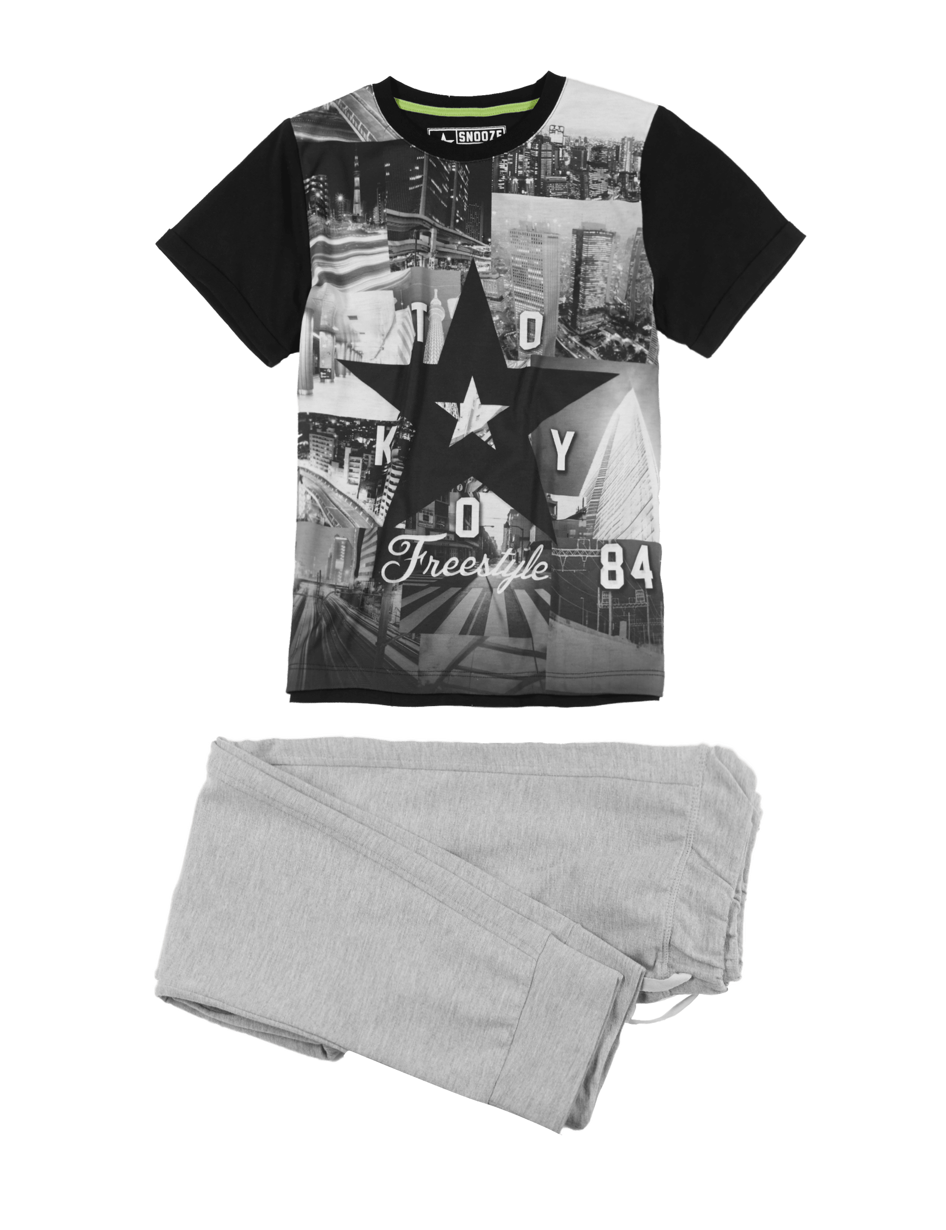 Tokyo Print Pyjamas (6-16 Years) Image 2 of 4