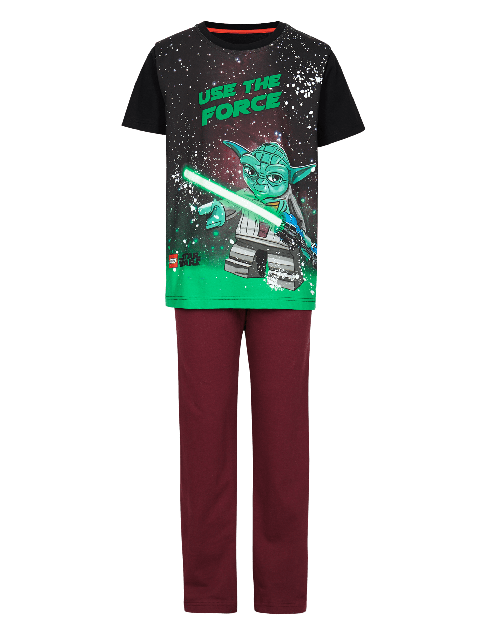 Pure Cotton Lego Star Wars Yoda Pyjamas 4 16 Years M S