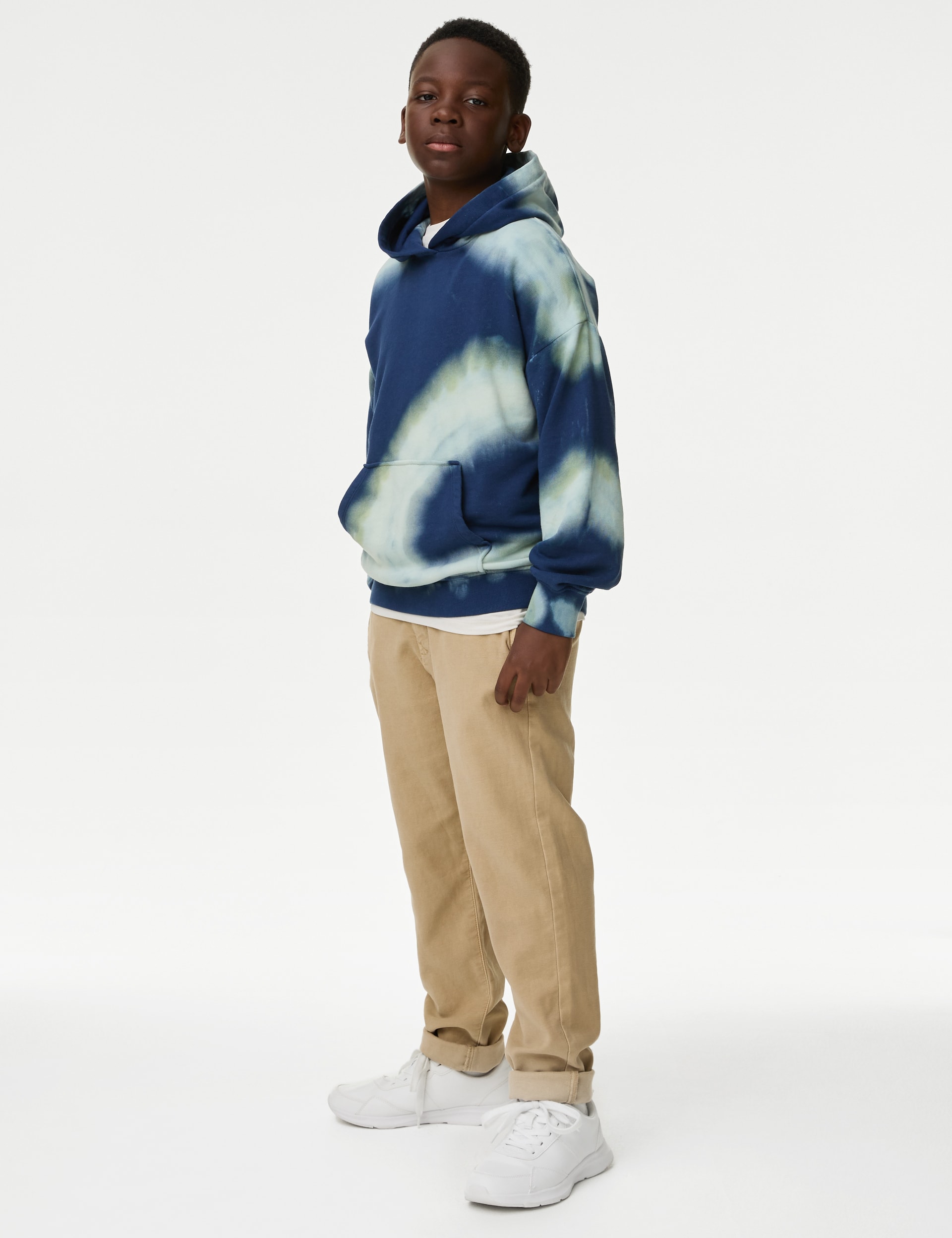 Cotton Rich Tie Dye Hoodie (6-16 Yrs)