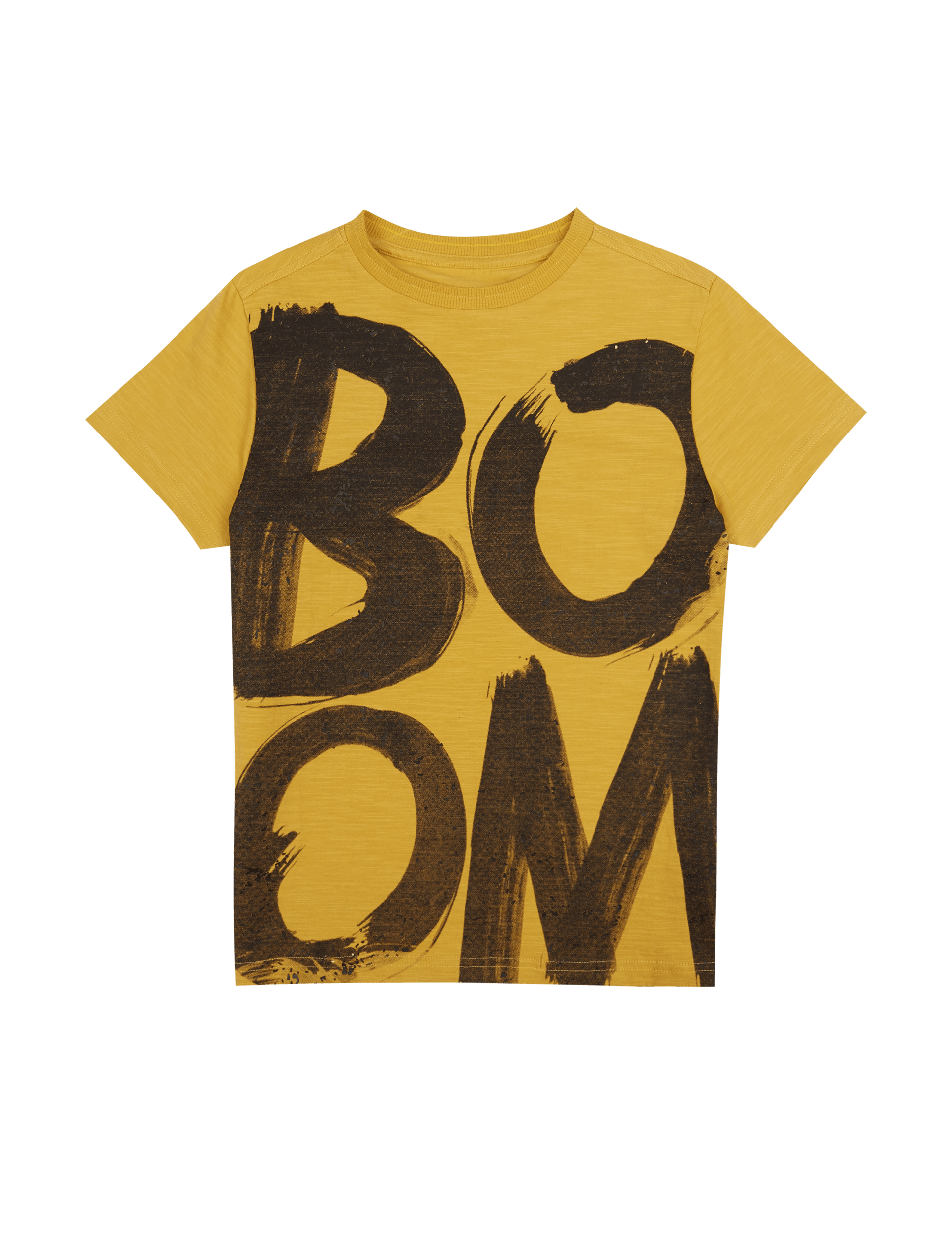 Pure Cotton Boom Print T-Shirt (3-14 Years) Image 2 of 6