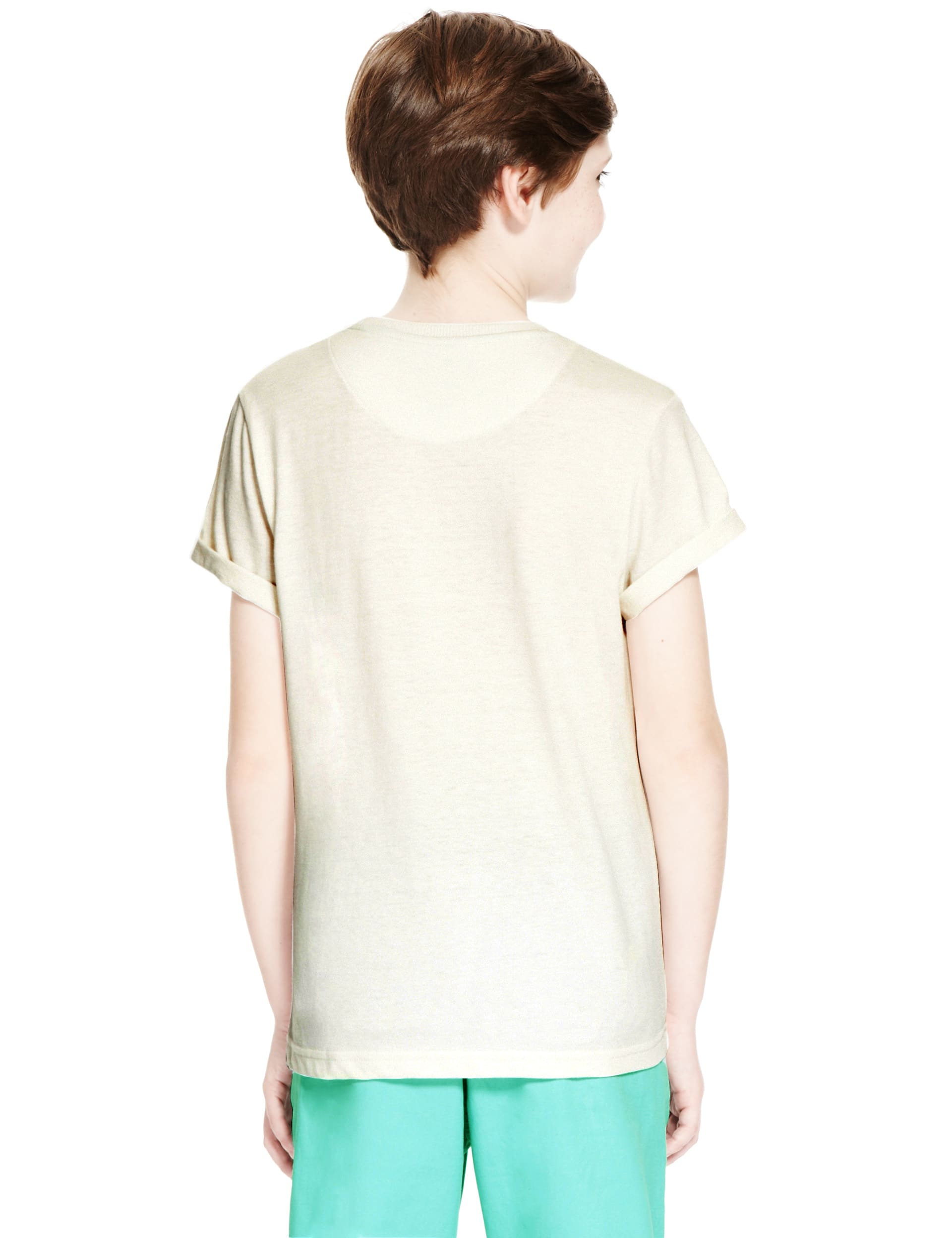 Sublimation Skateboard Print Boys T-Shirt Image 2 of 4