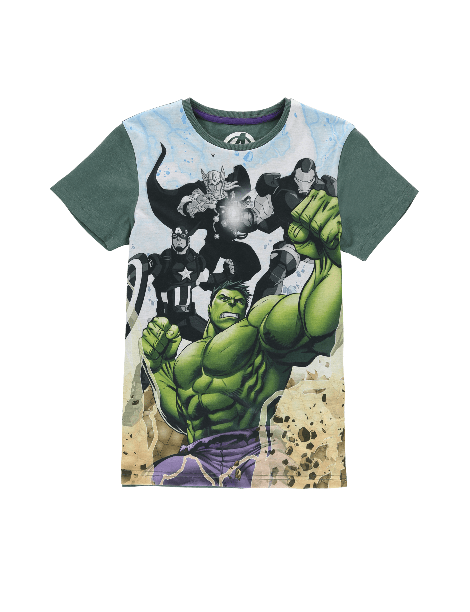 Hulk Avengers™ T-Shirt (5-16 Years) Image 2 of 4