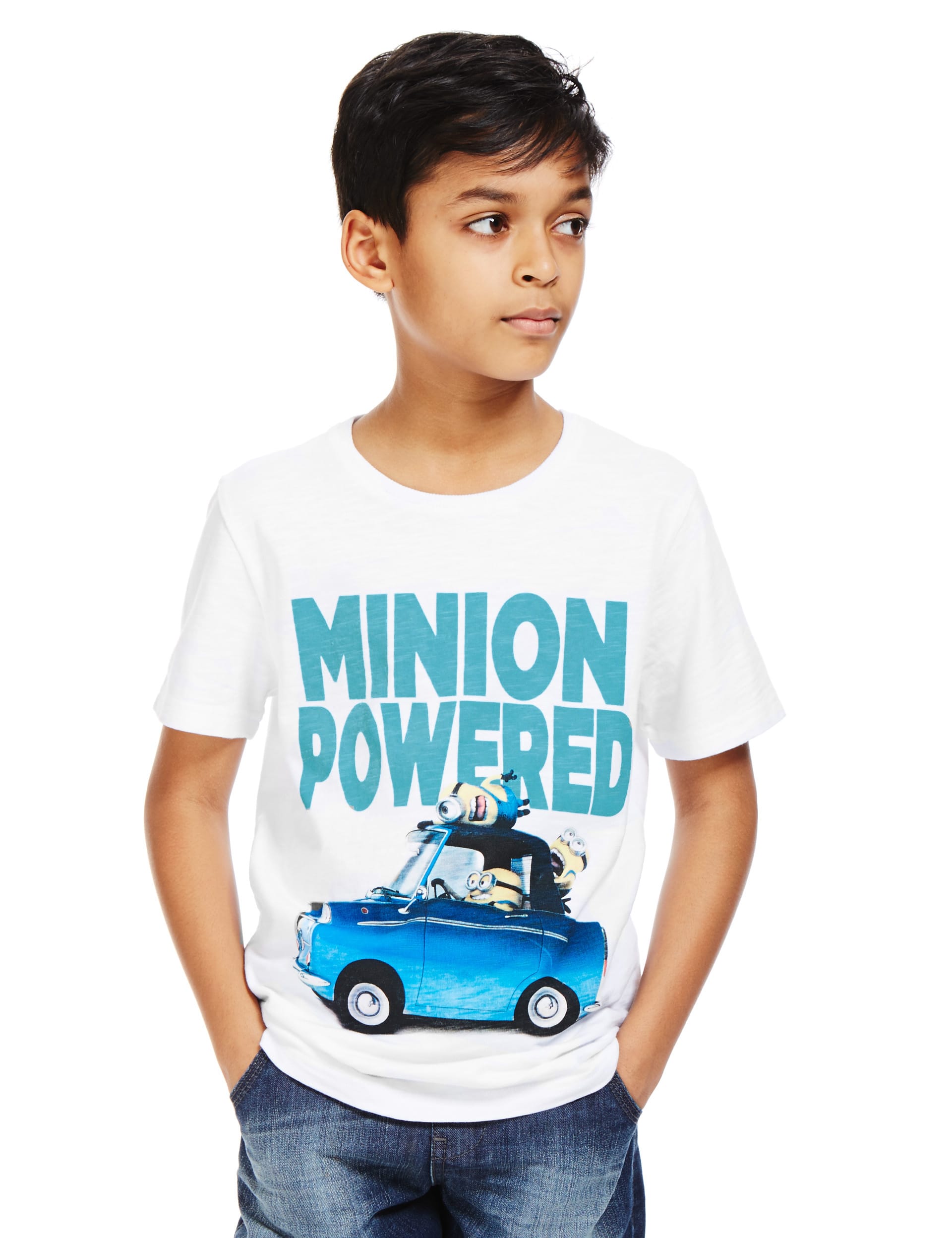 Pure Cotton Despicable Me™ Minion T-Shirt (5-14 Years) Image 2 of 3