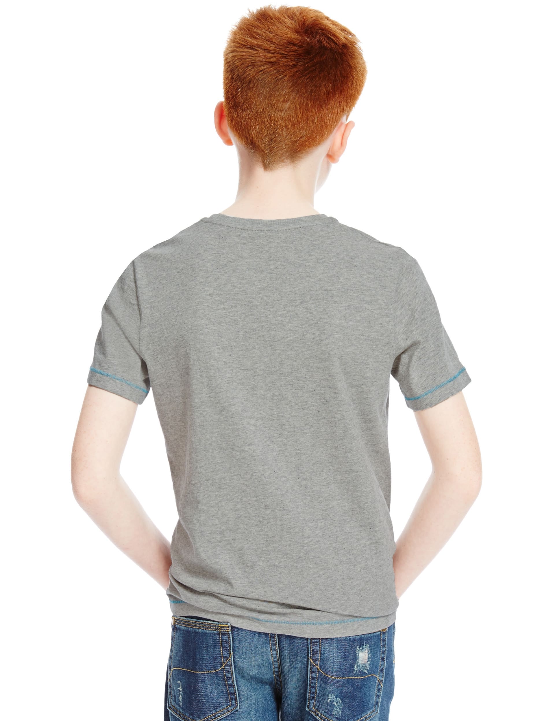 Pure Cotton Adventure Time T-Shirt (5-14 Years) Image 2 of 3
