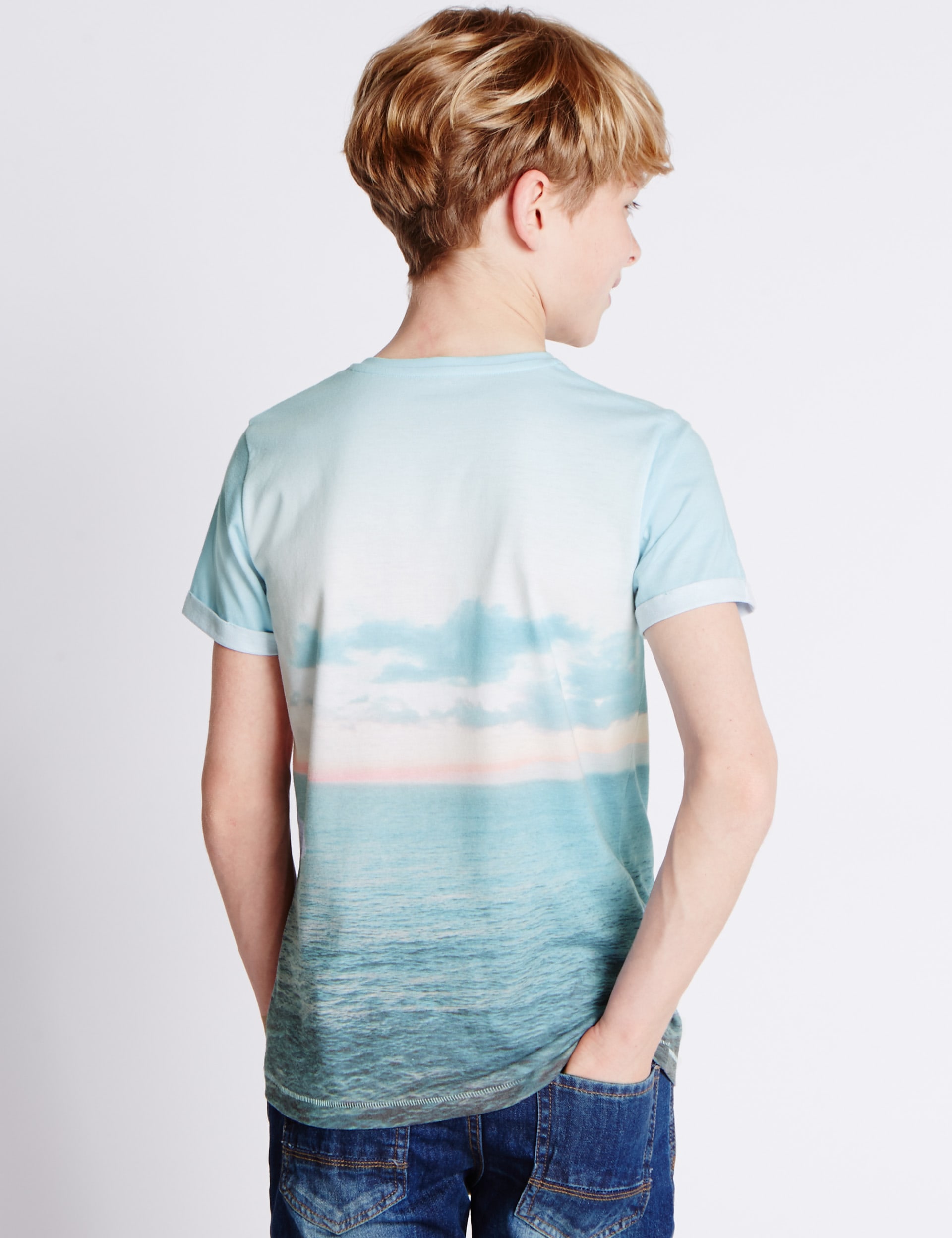 Miami Beach Slogan T-Shirt (5-14 Years) Image 2 of 4