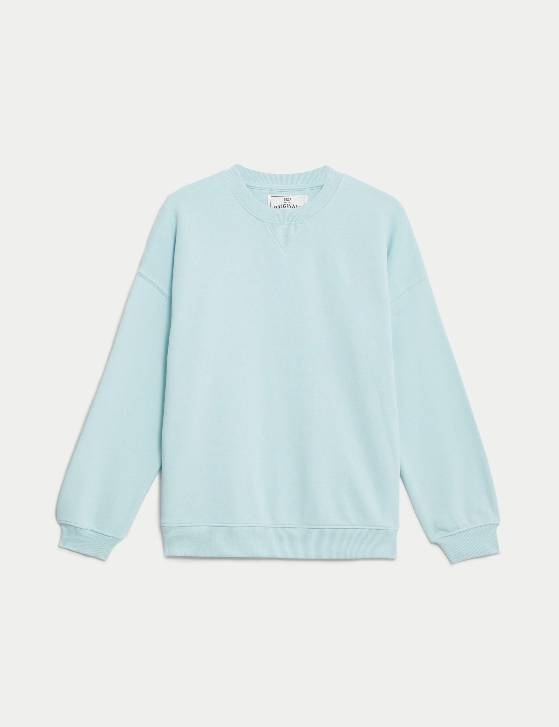 Cotton Rich Plain Sweatshirt (6-16 Yrs)