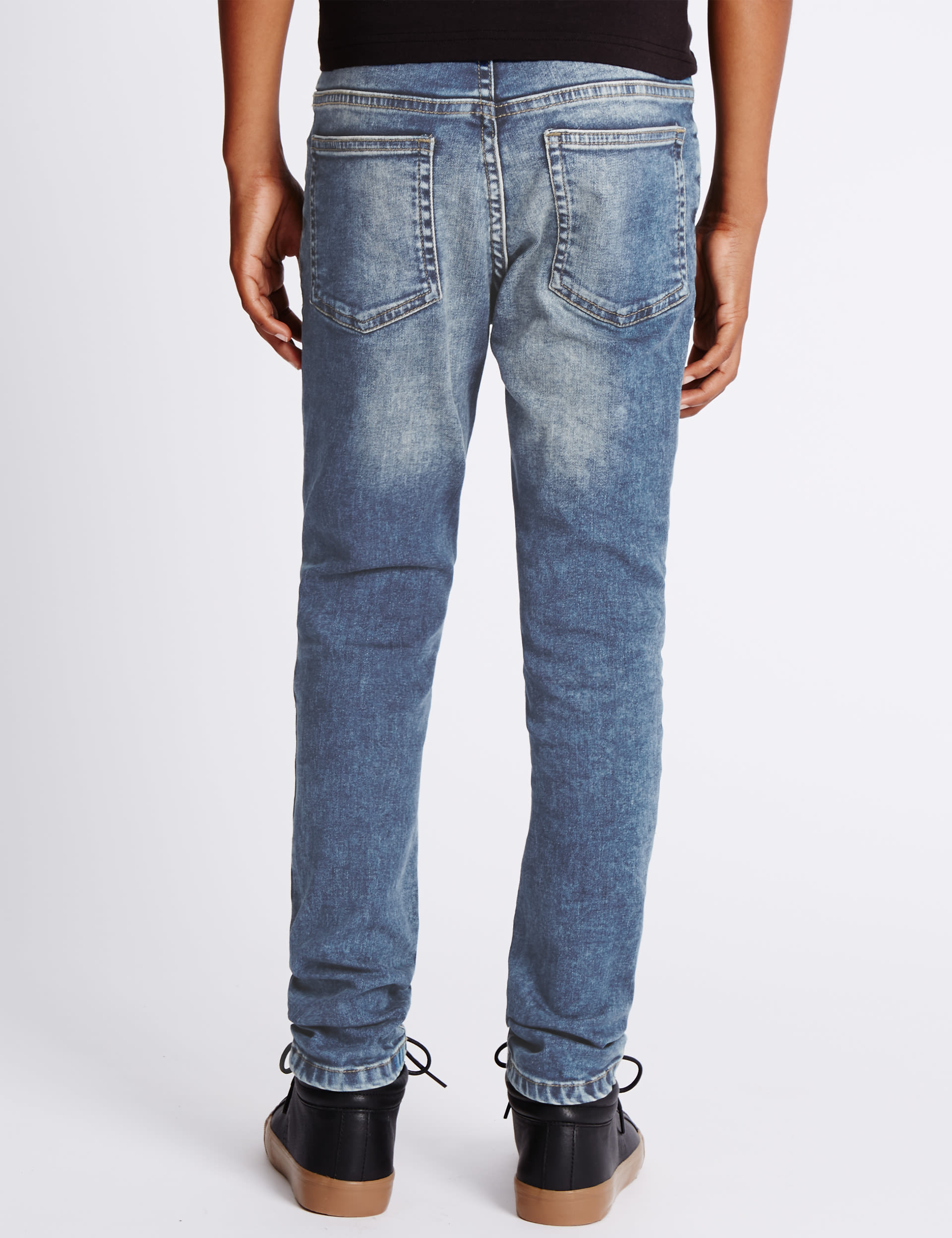 Skinny Leg Jeans with Stretch (3-14 Years) Image 2 of 6