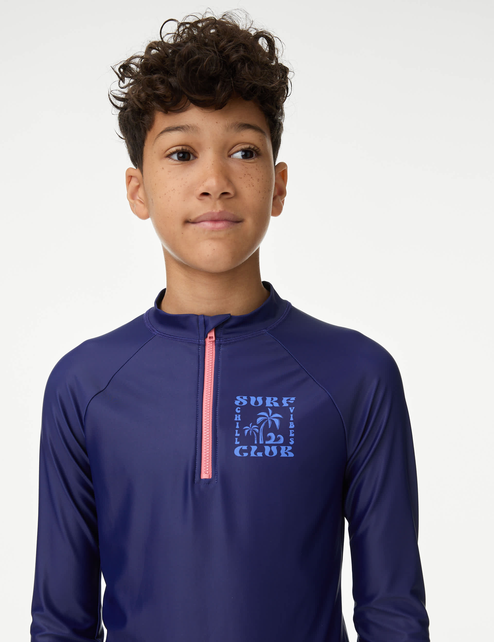 Moncler Kids Boys Swimwear In Navy