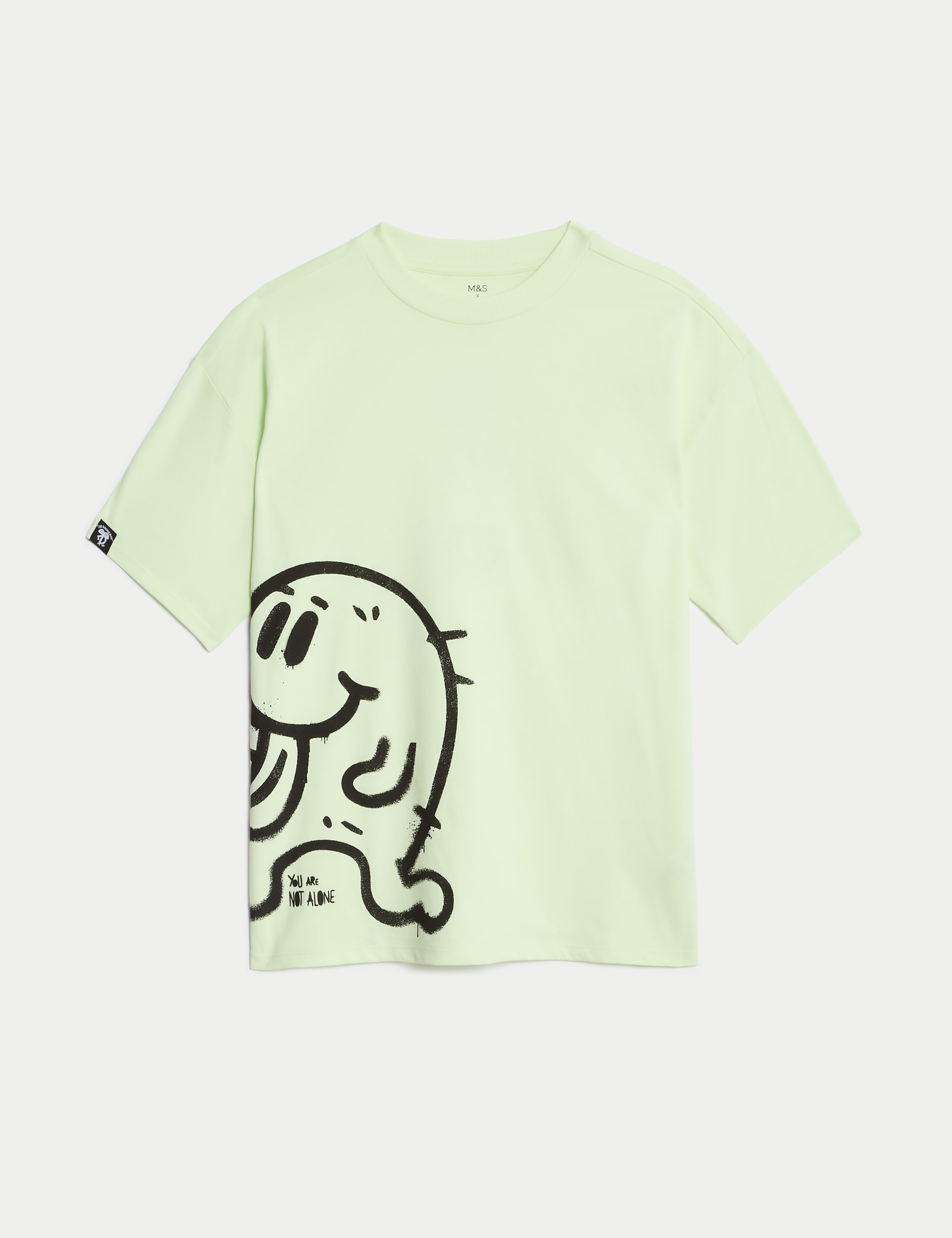 Pure Cotton Graphic T-Shirt (6-16 Yrs)