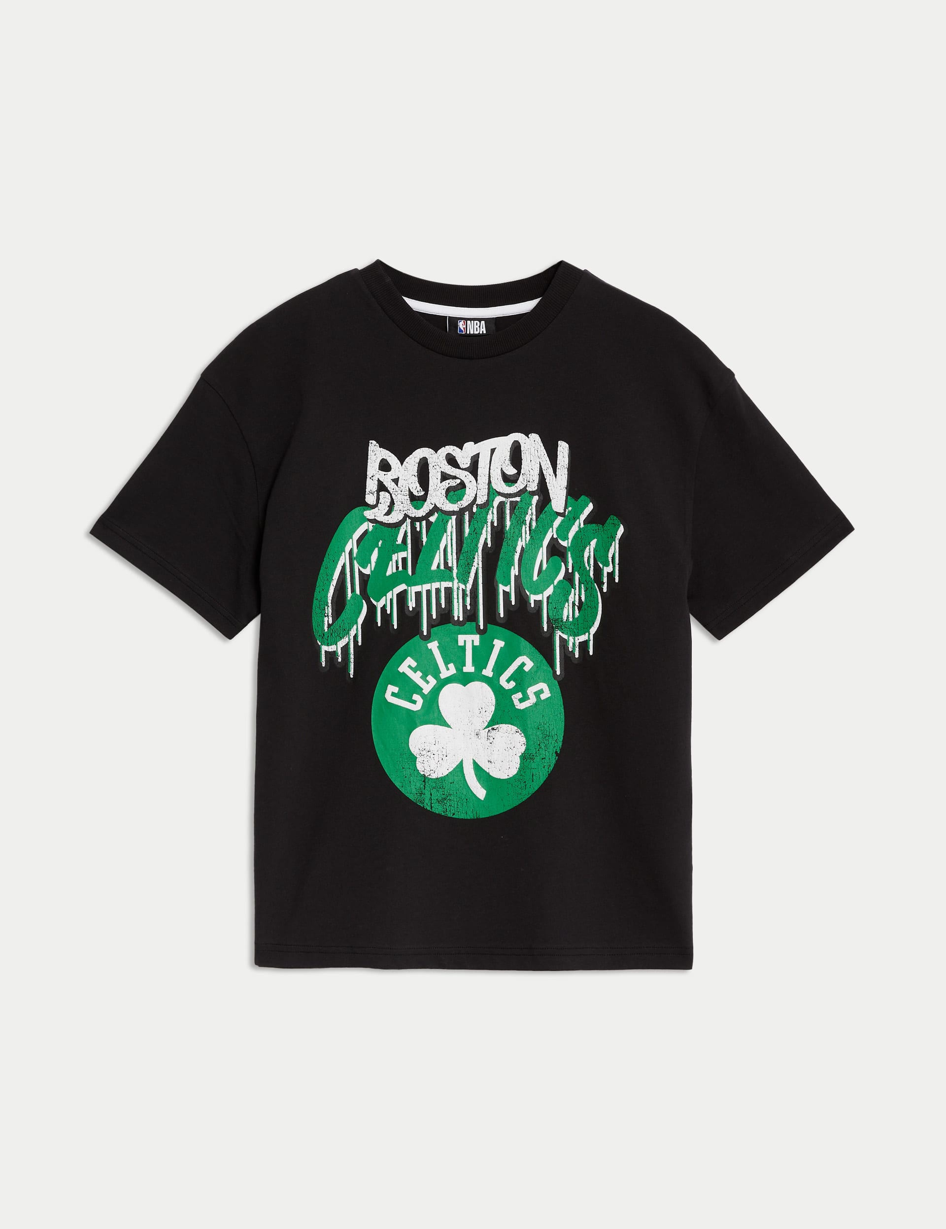 NBA Pure Cotton Boston Celtics T-Shirt (6-16 Yrs)