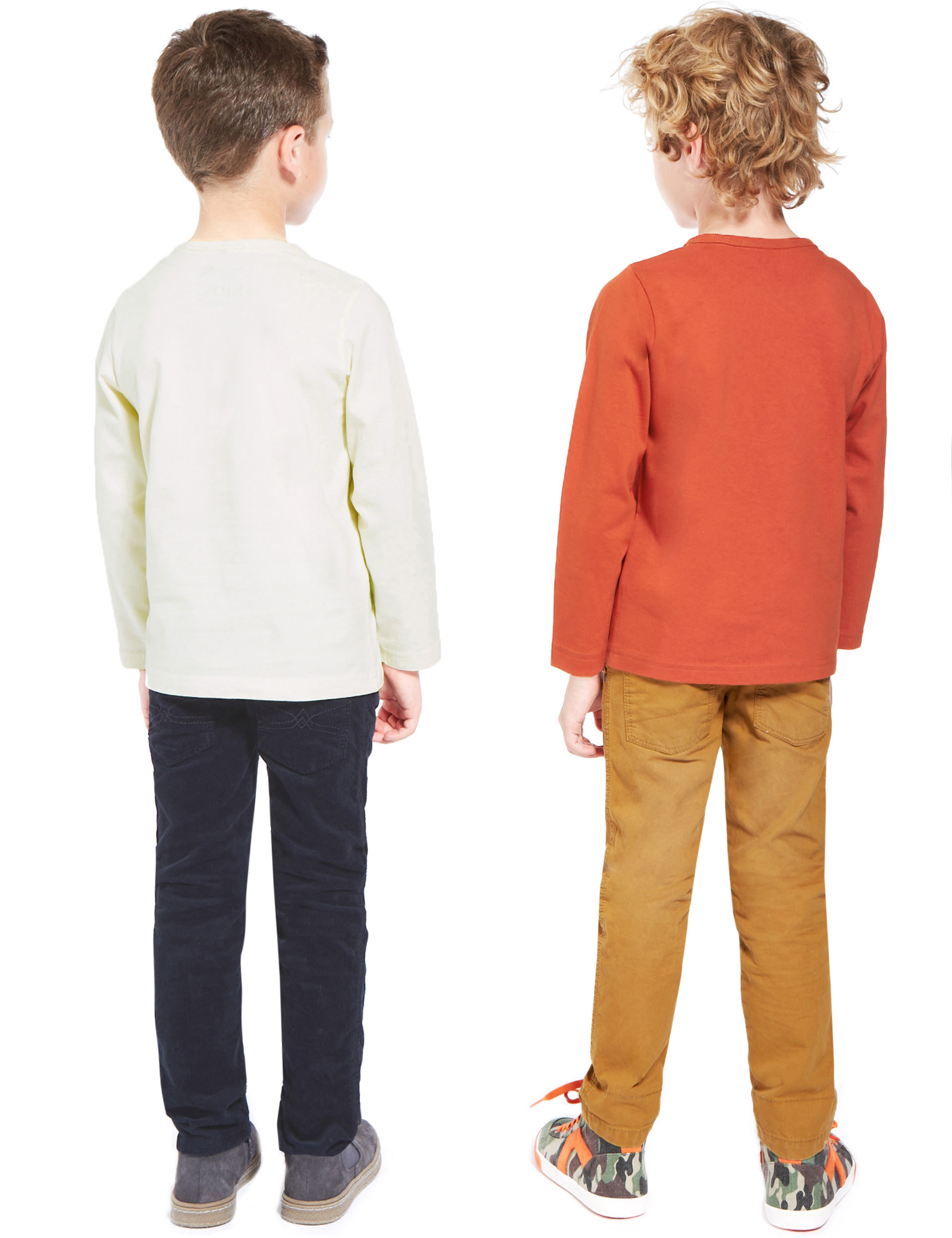 4 Pack Pure Cotton Warrior T-Shirts (1-7 Years) Image 2 of 5