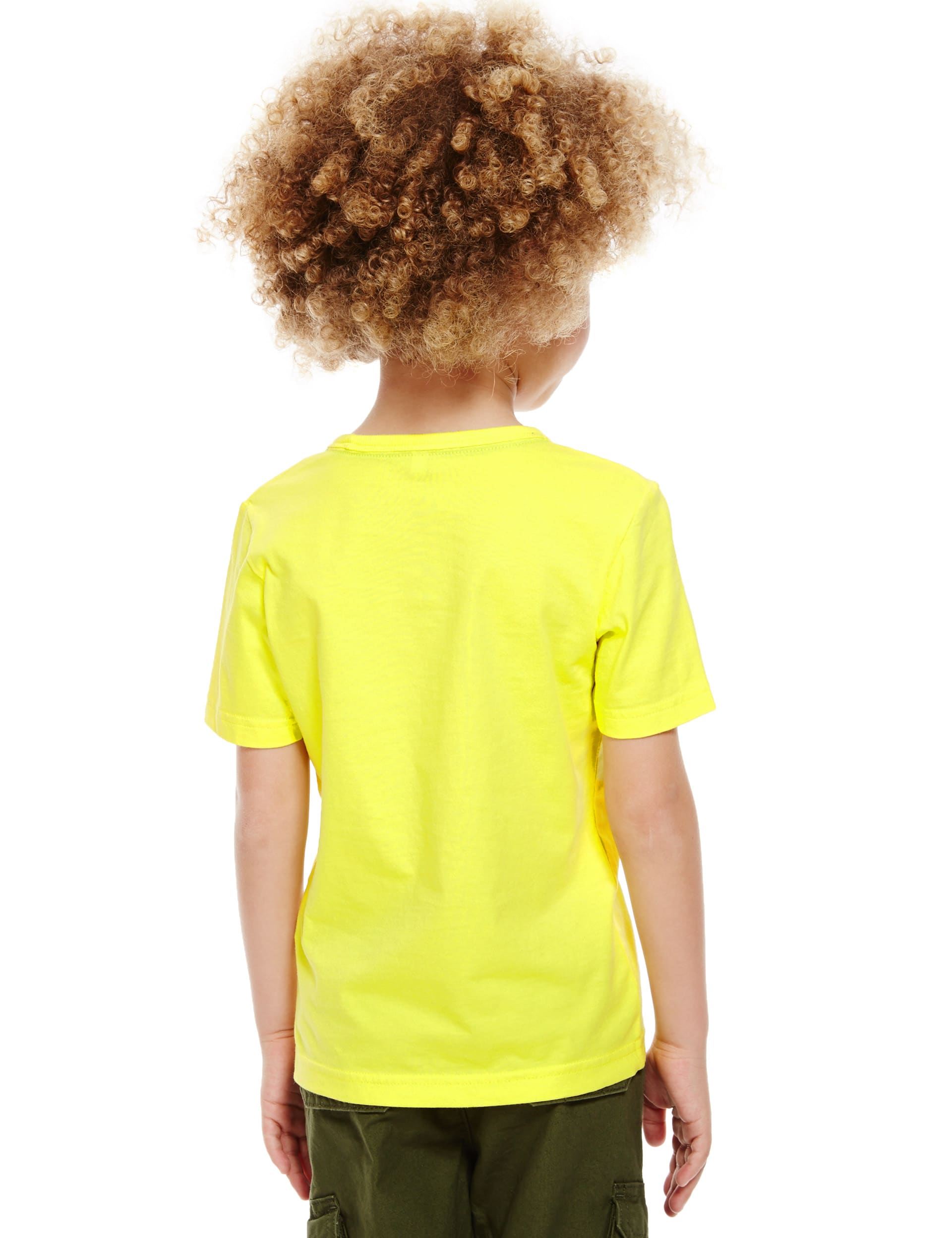 4 Pack Cotton Rich Insect Print T-Shirts (1-7 Years) Image 2 of 9
