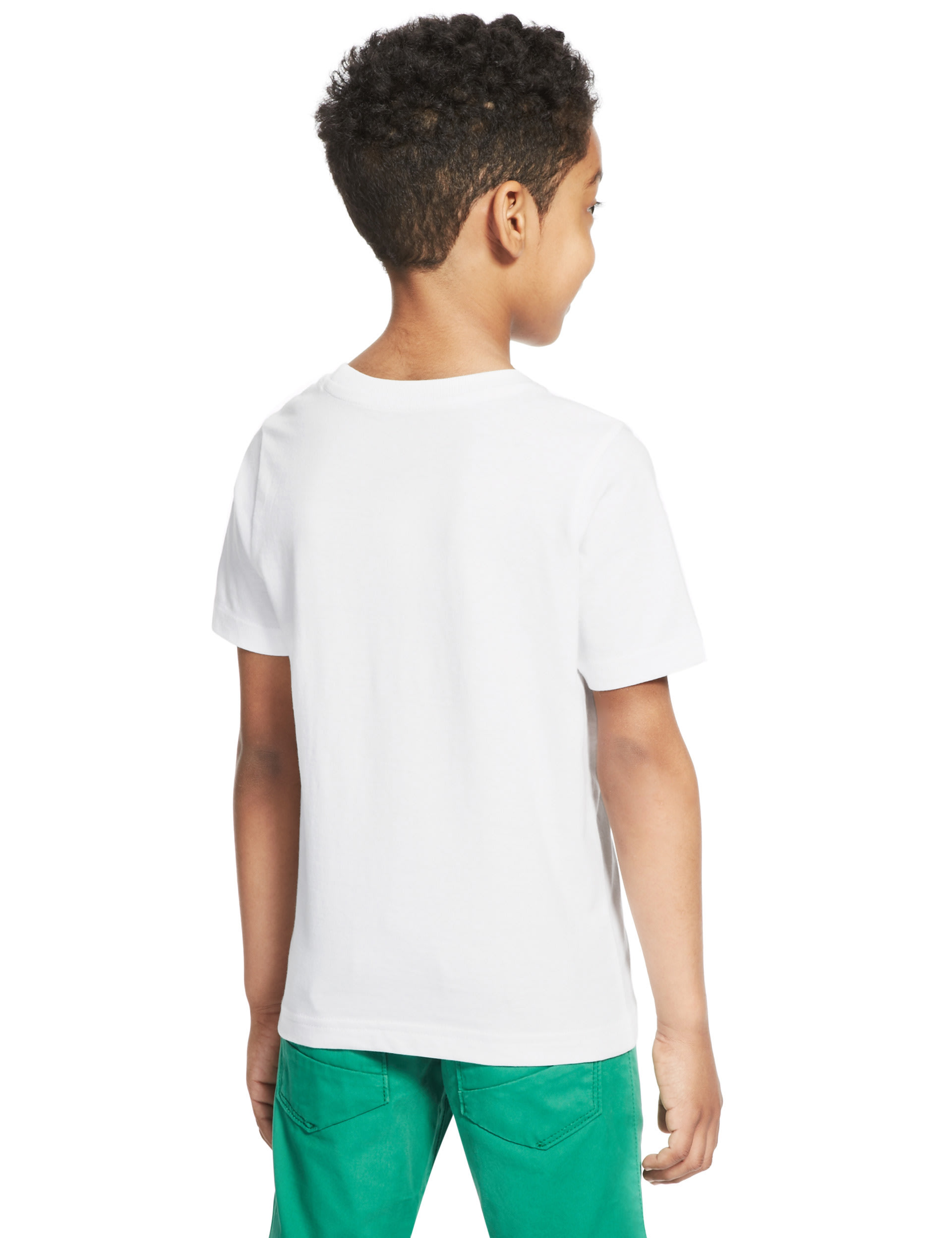 Pure Cotton Pow Slogan Boys T-Shirt Image 2 of 4