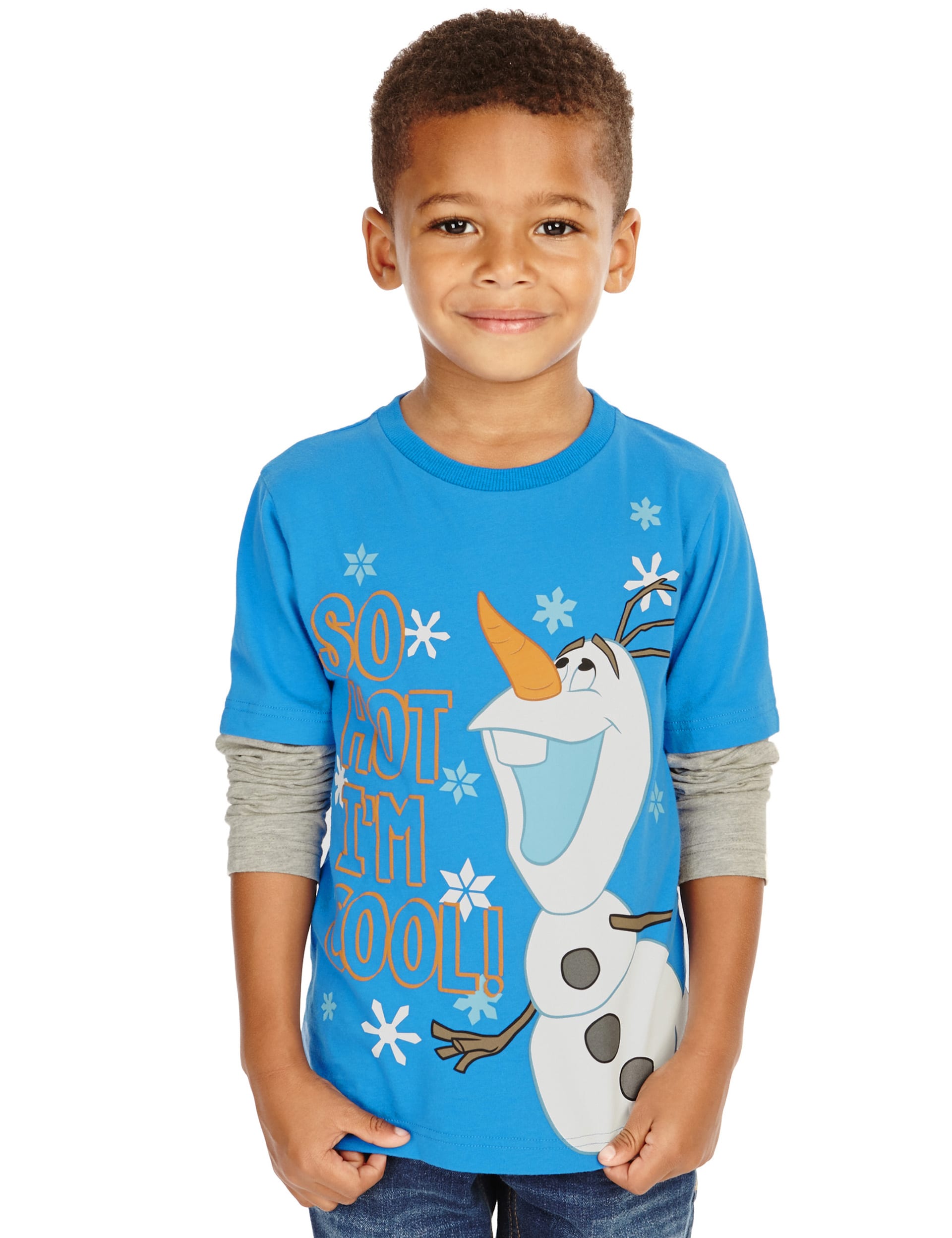 Pure Cotton Disney Frozen Olaf T Shirt 1 6 Years M S