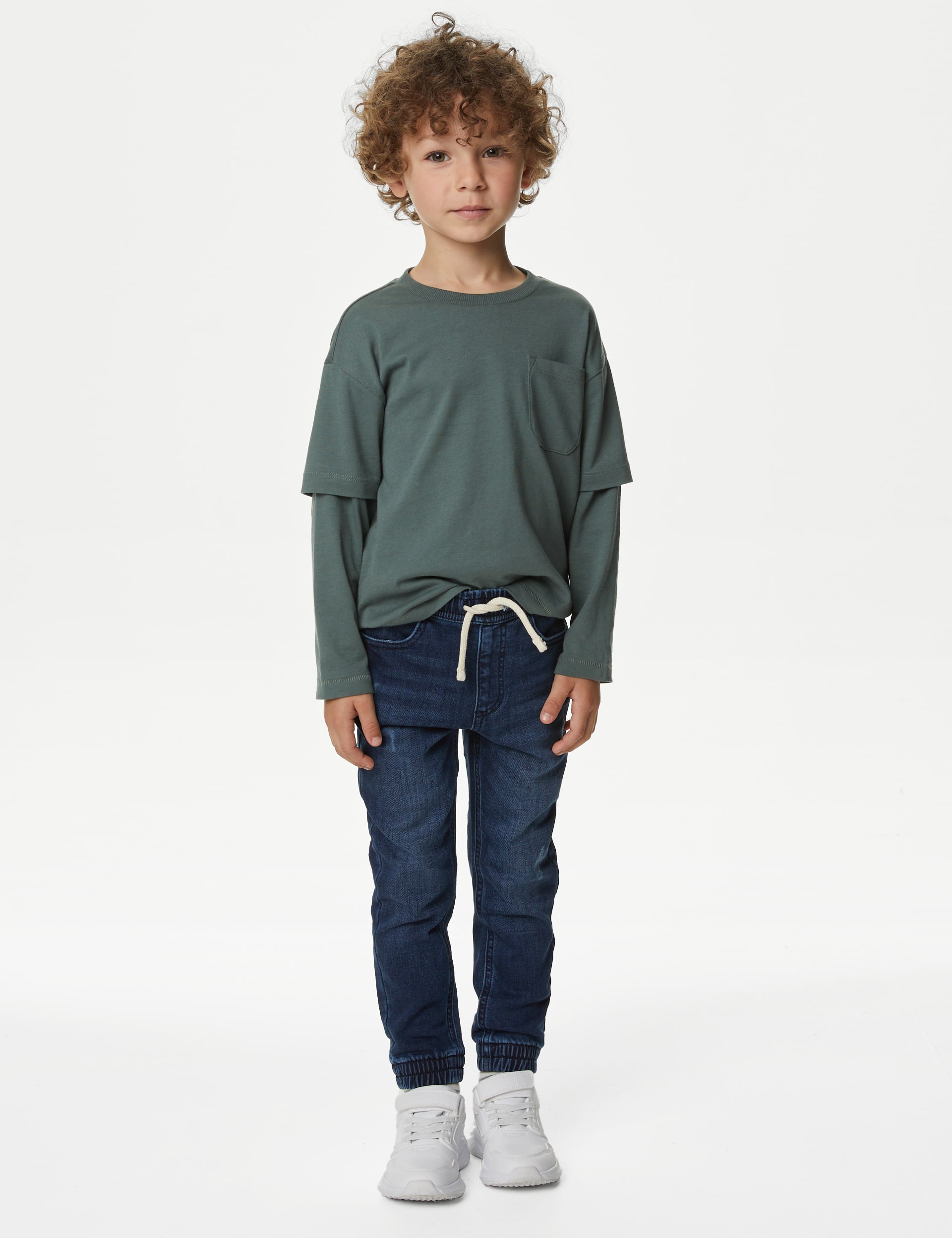 Denim Jogger Jeans (2-8 Yrs) | M&S Collection | M&S