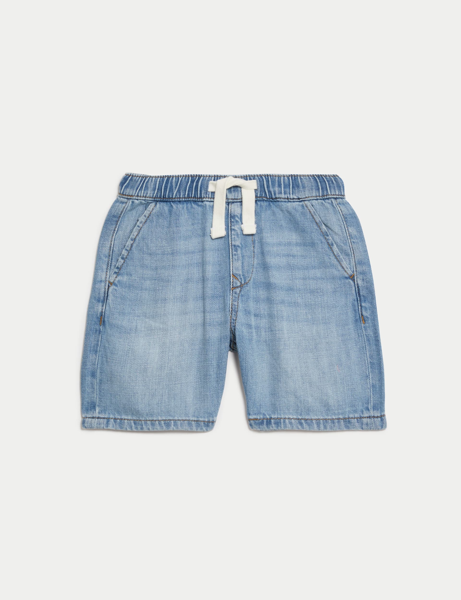 Denim Elasticated Waist Shorts (2-8 Yrs)