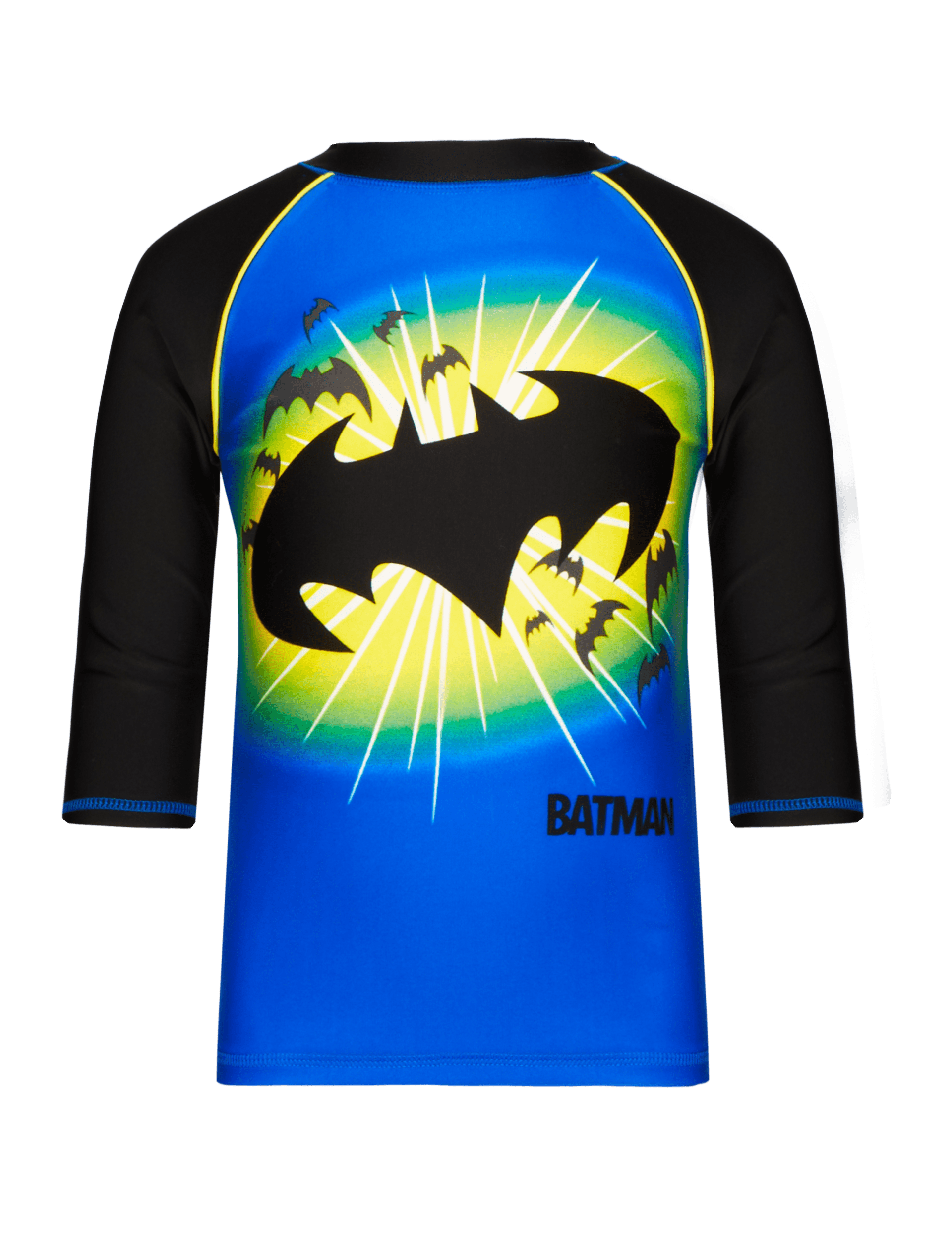 Batman™ Safe in the Sun Quick Dry Rash Boys Vest with Chlorine Resistant (1-7 Years) Image 2 of 3