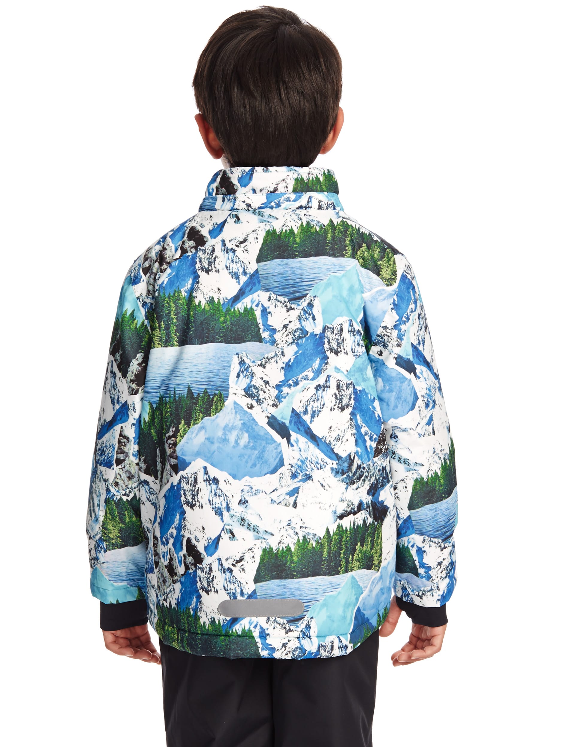 Thinsulate™ Ski Mountain Print Hooded Coat (1-7 Years) Image 2 of 6