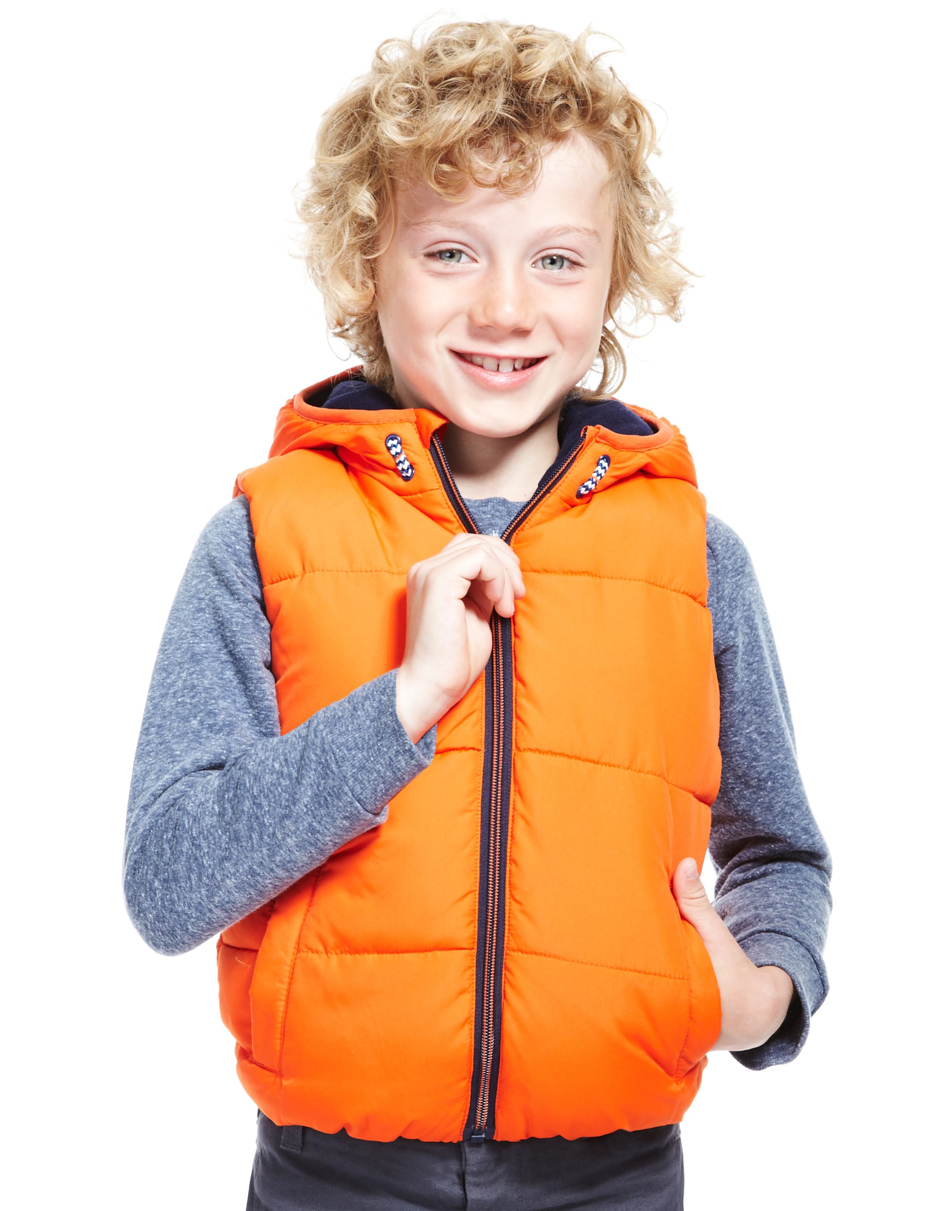 Water Repellent Thermal Padded Gilet (1-7 Years) Image 2 of 5
