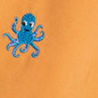 Embroidered Swim Shorts (2-8 Yrs) - orange