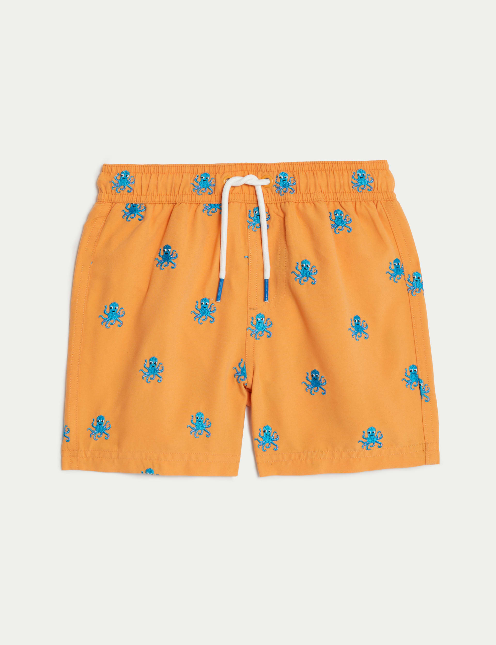 Embroidered Swim Shorts (2-8 Yrs)