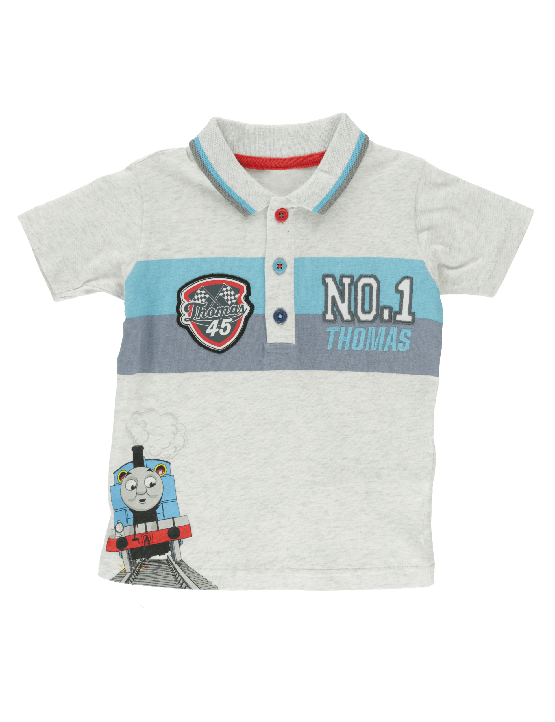 Pure Cotton Thomas & Friends™ Polo T-Shirt (1-6 Years) Image 2 of 4