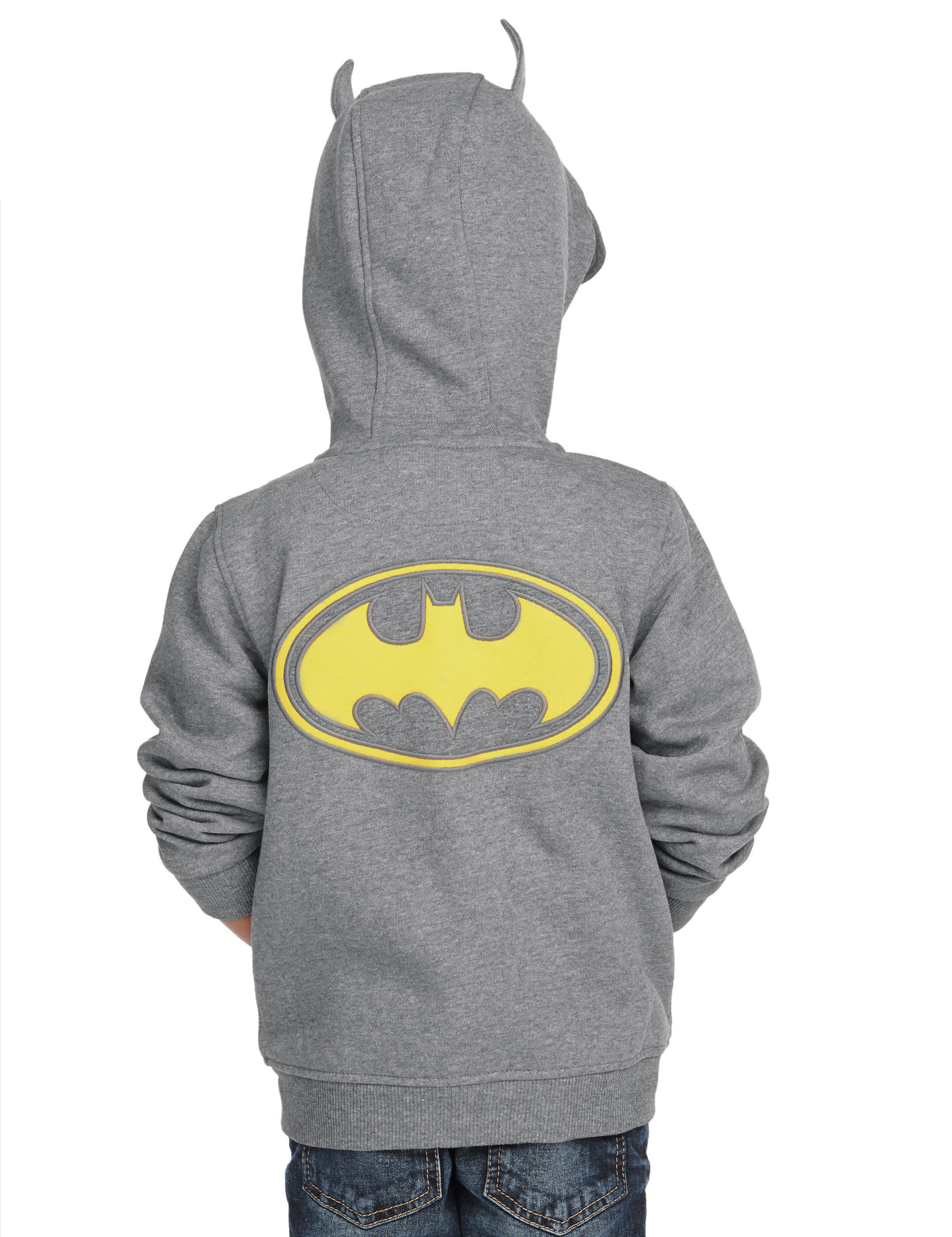 Batman Zip Through Sweatshirt 2 8 Years M S