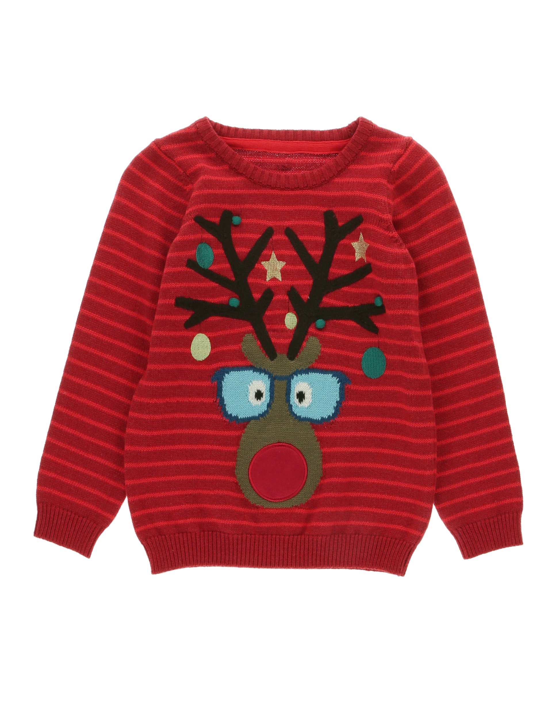 Reindeer Light Up Jumper (1-7 Years) Image 2 of 6