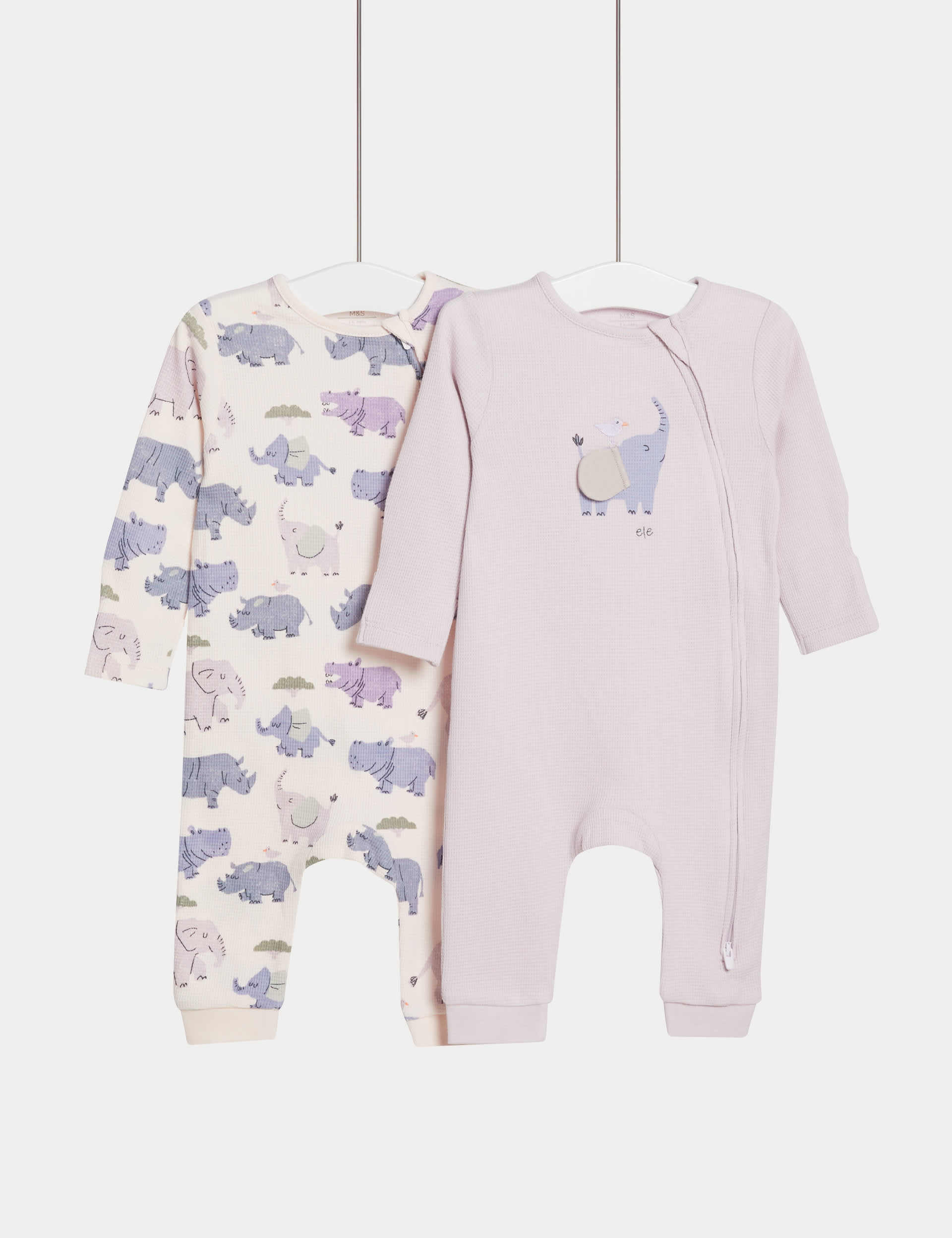 Next shops elephant sleepsuits