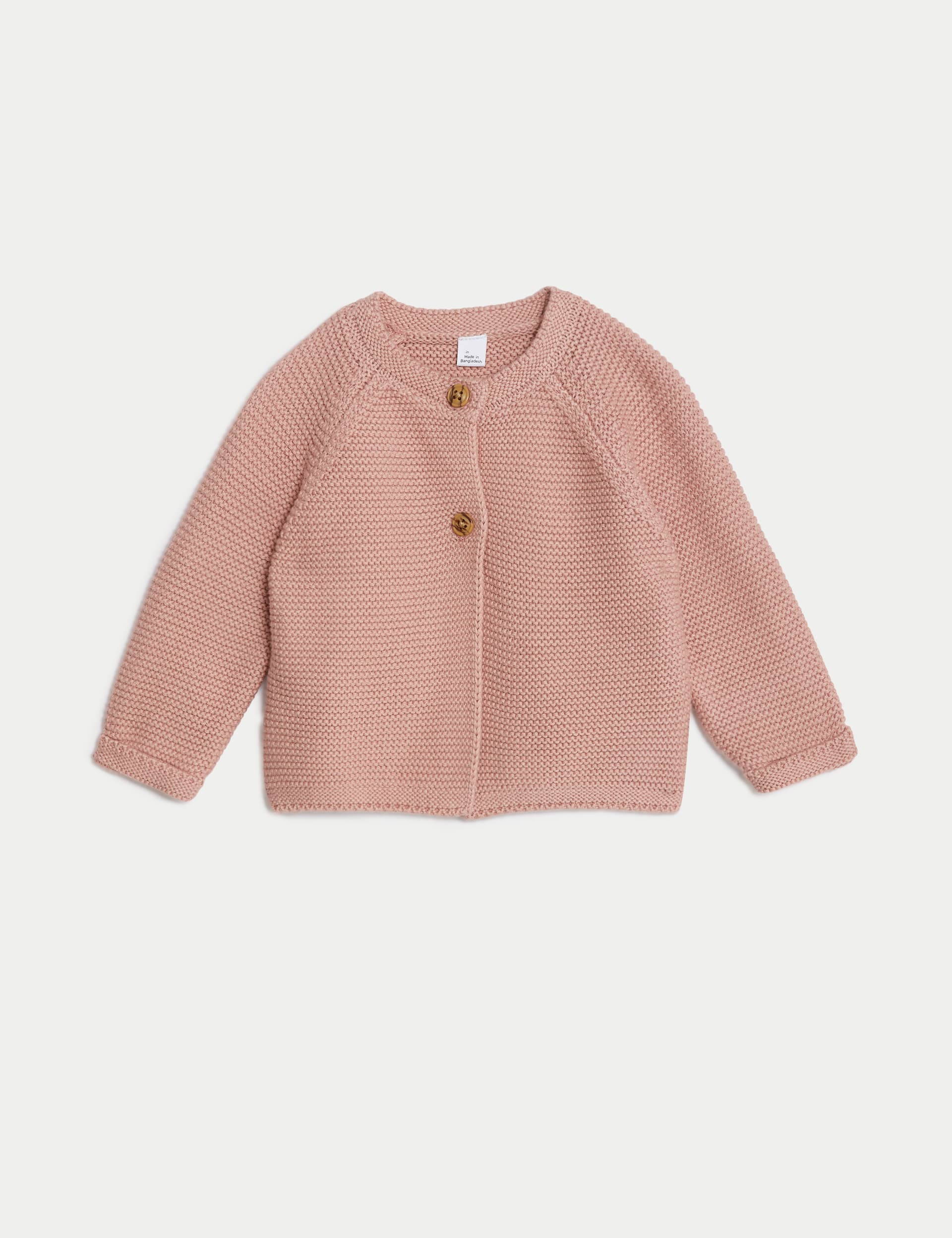 Pure Cotton Knitted Cardigan (7lbs-1 Yrs)