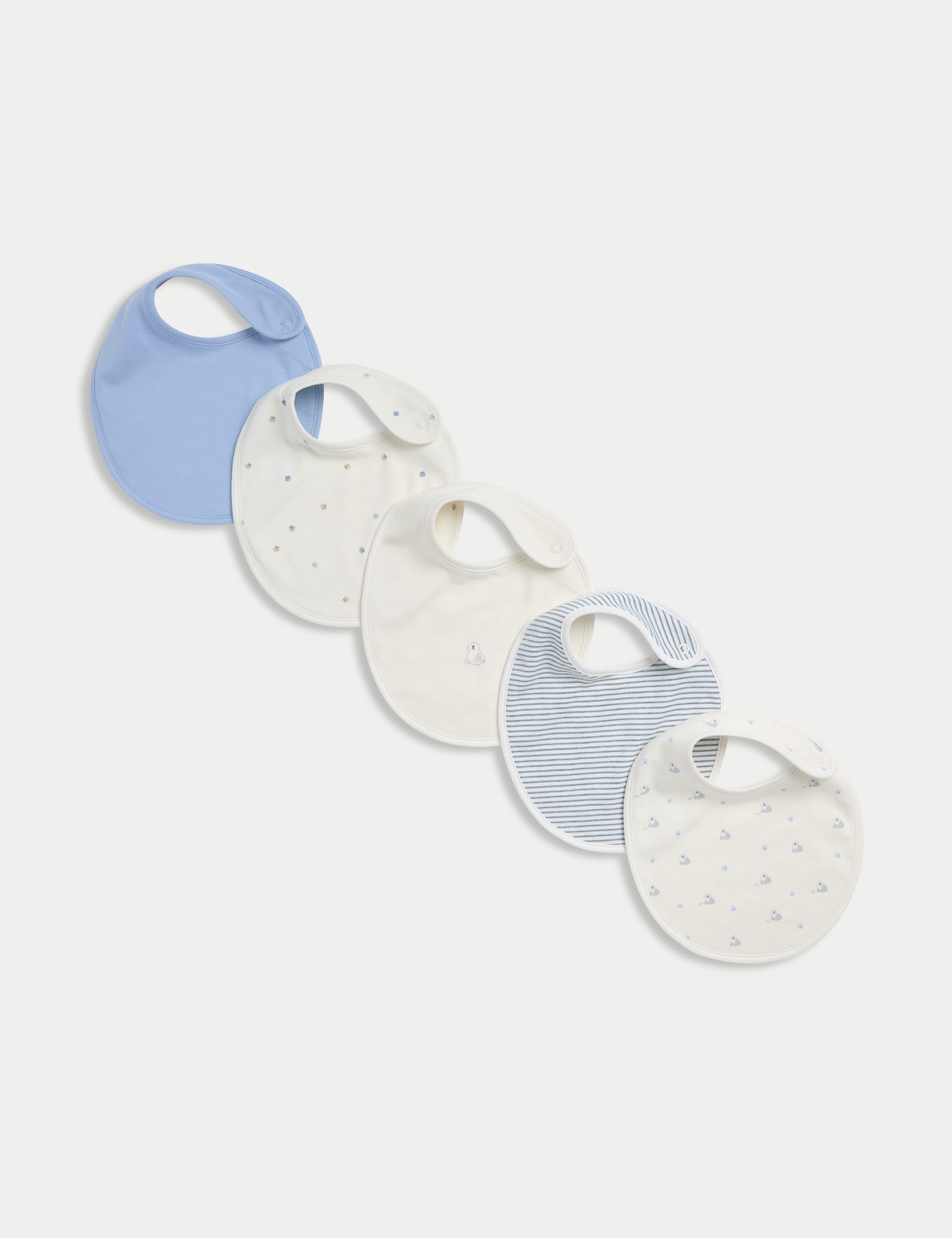 2 Pack Sheep Print Bibs
