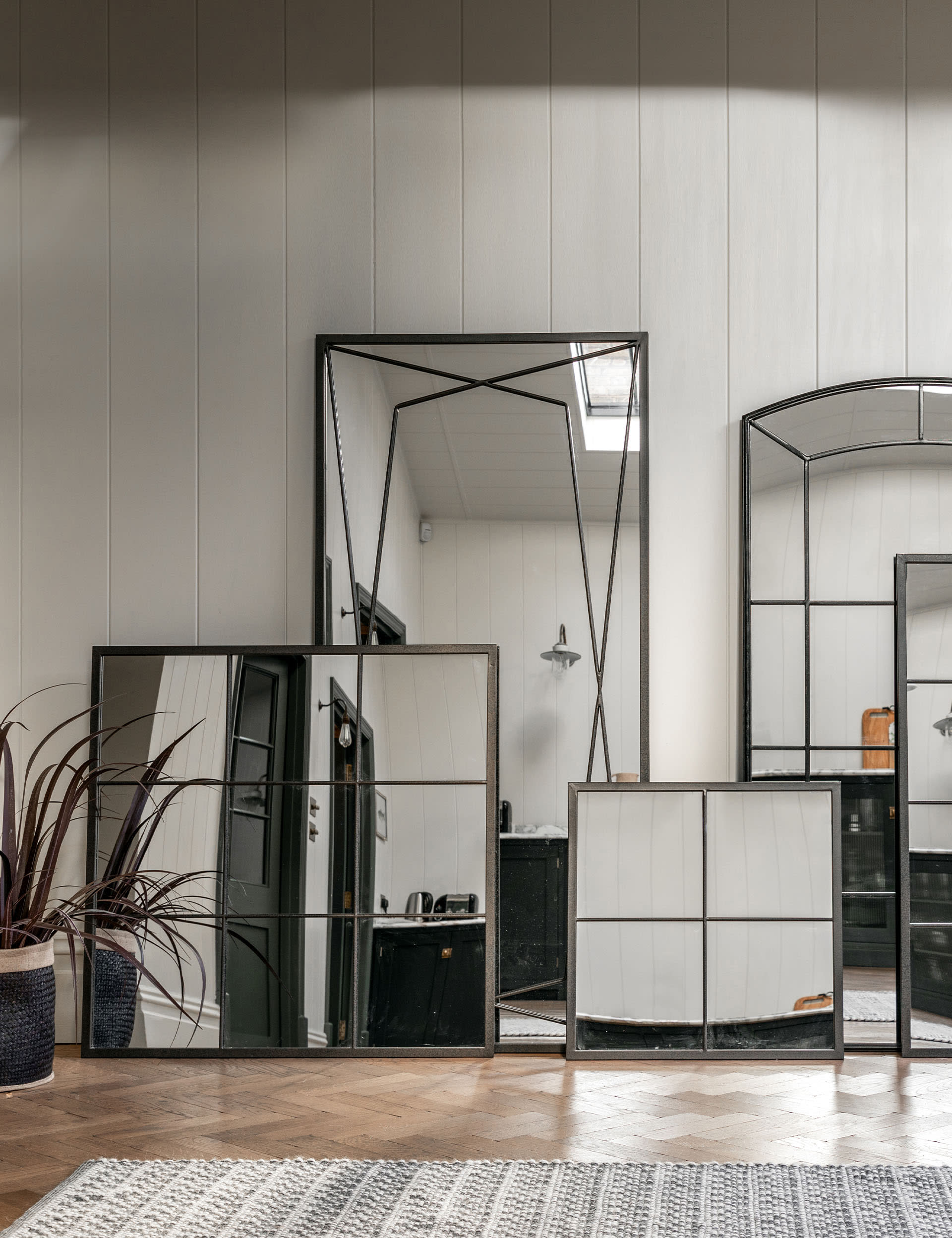 Wainscott Extra Large Rectangular Mirror by Gallery Direct at M&S