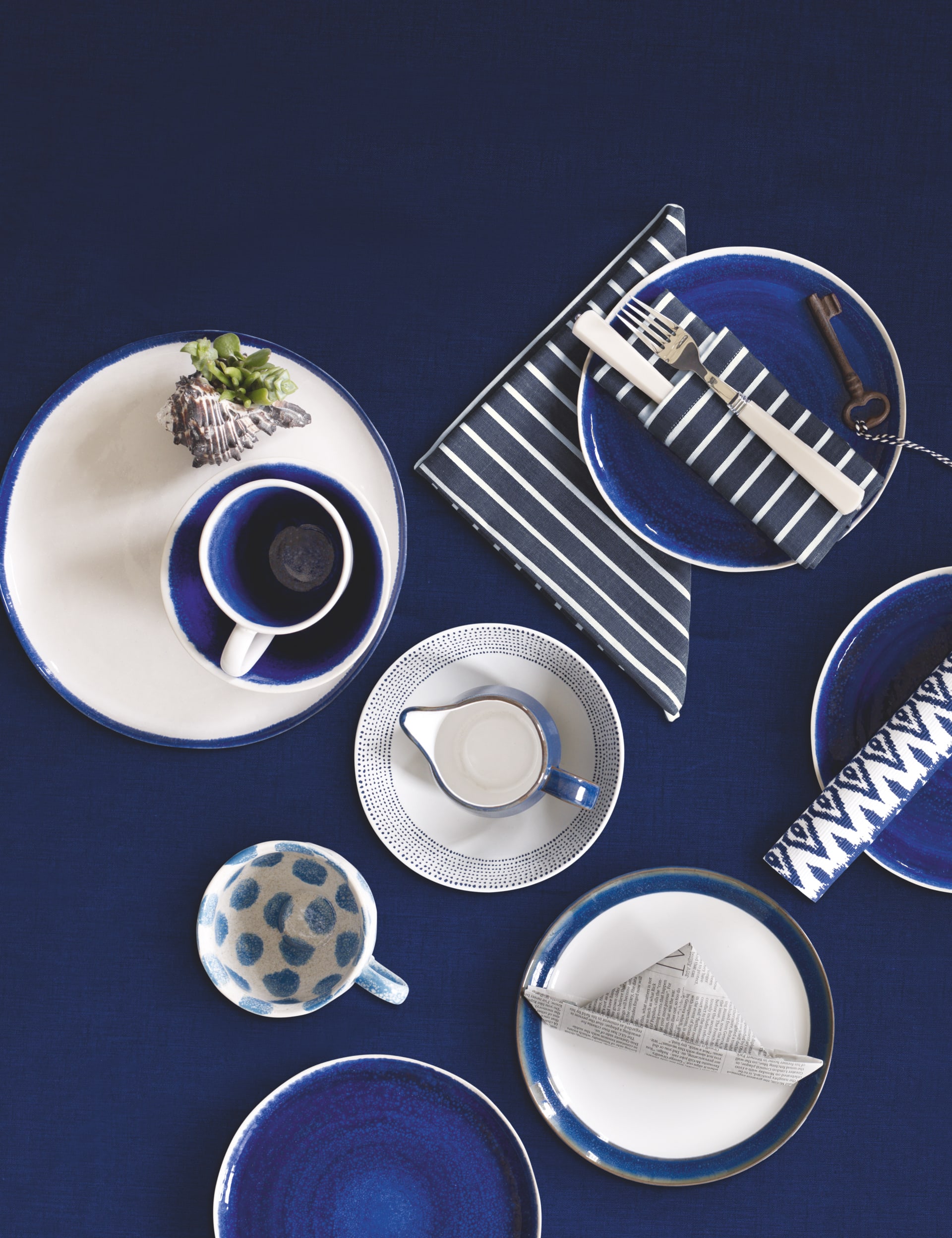 Indigo Side Plate Image 1 of 2
