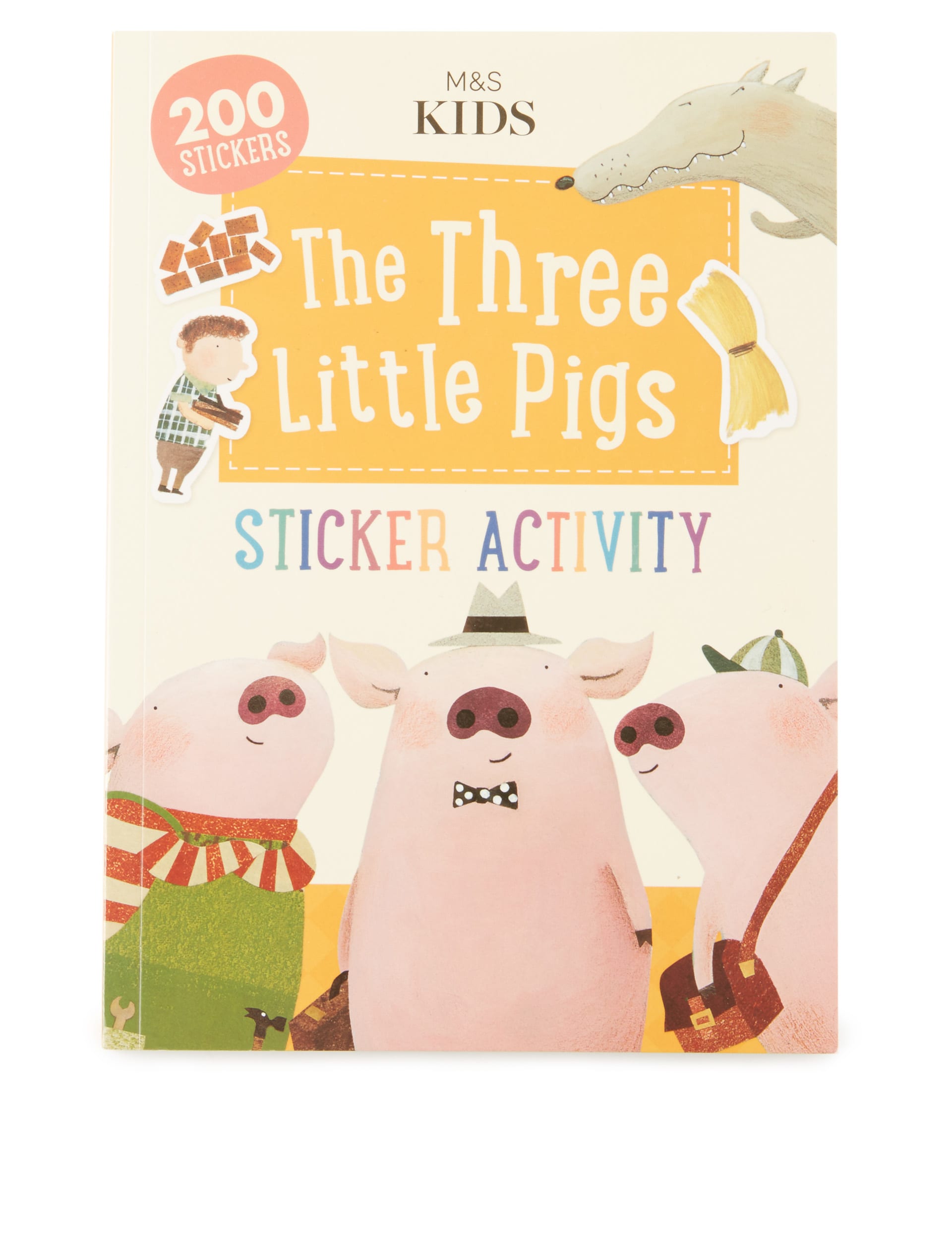 First Readers The Three Little Pigs Sticker Activity Book | M&S