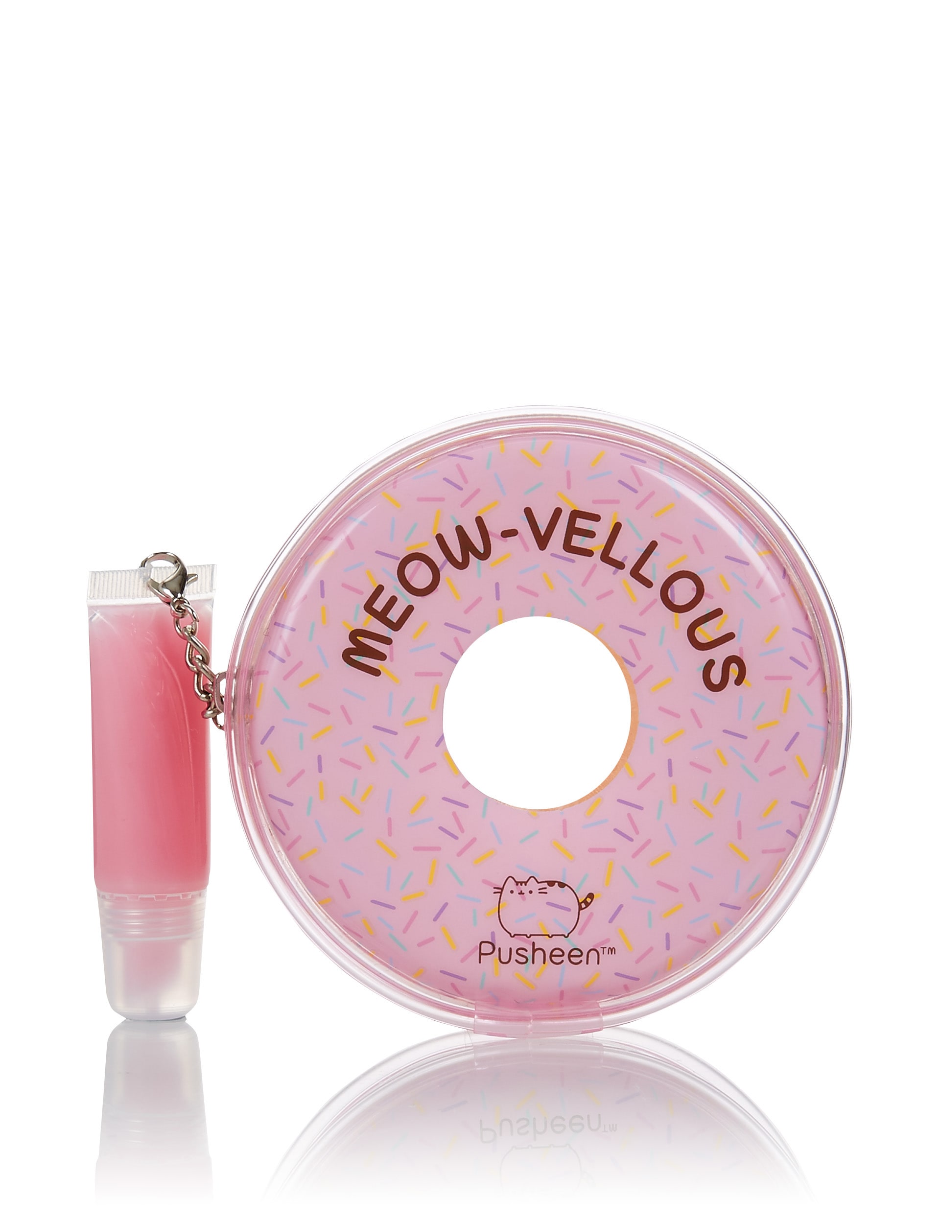 Meow-Vellous Coin Purse & Lip Balm Set 7ml Image 1 of 2