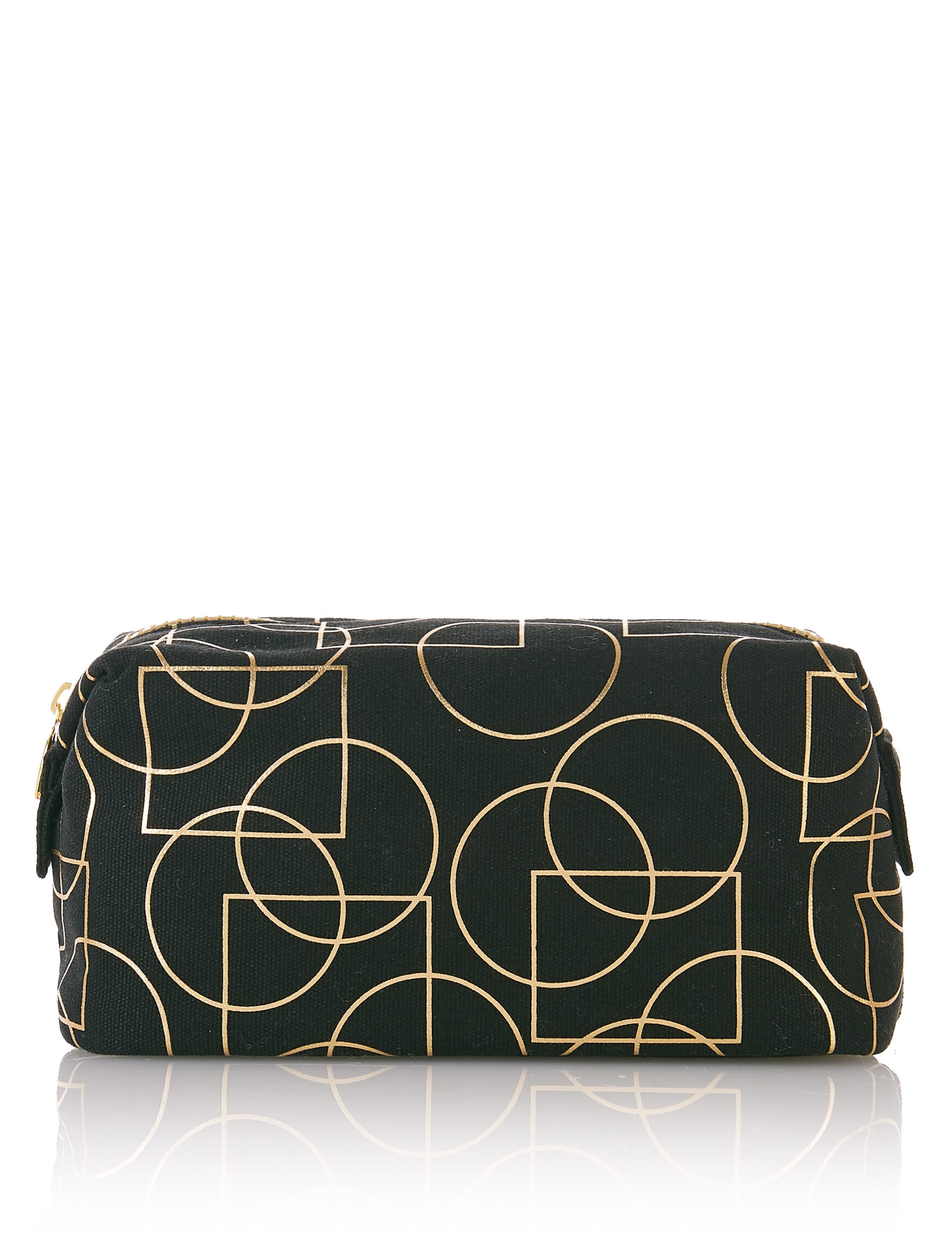 Black Art Deco MakeUp Bag M&S Collection M&S IE