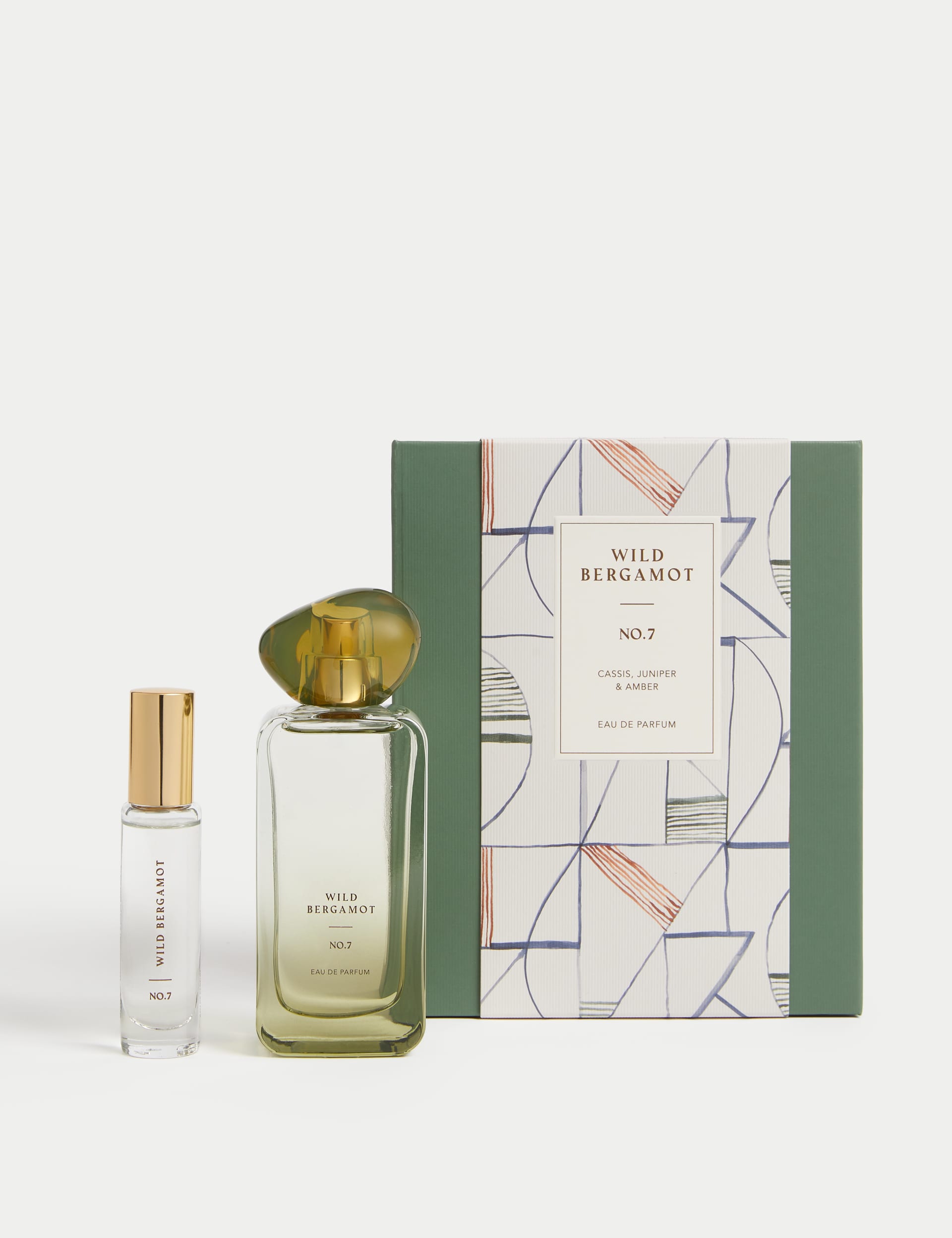 Wild Bergamot Eau de Parfum Set with 50ml and 10ml Bottles