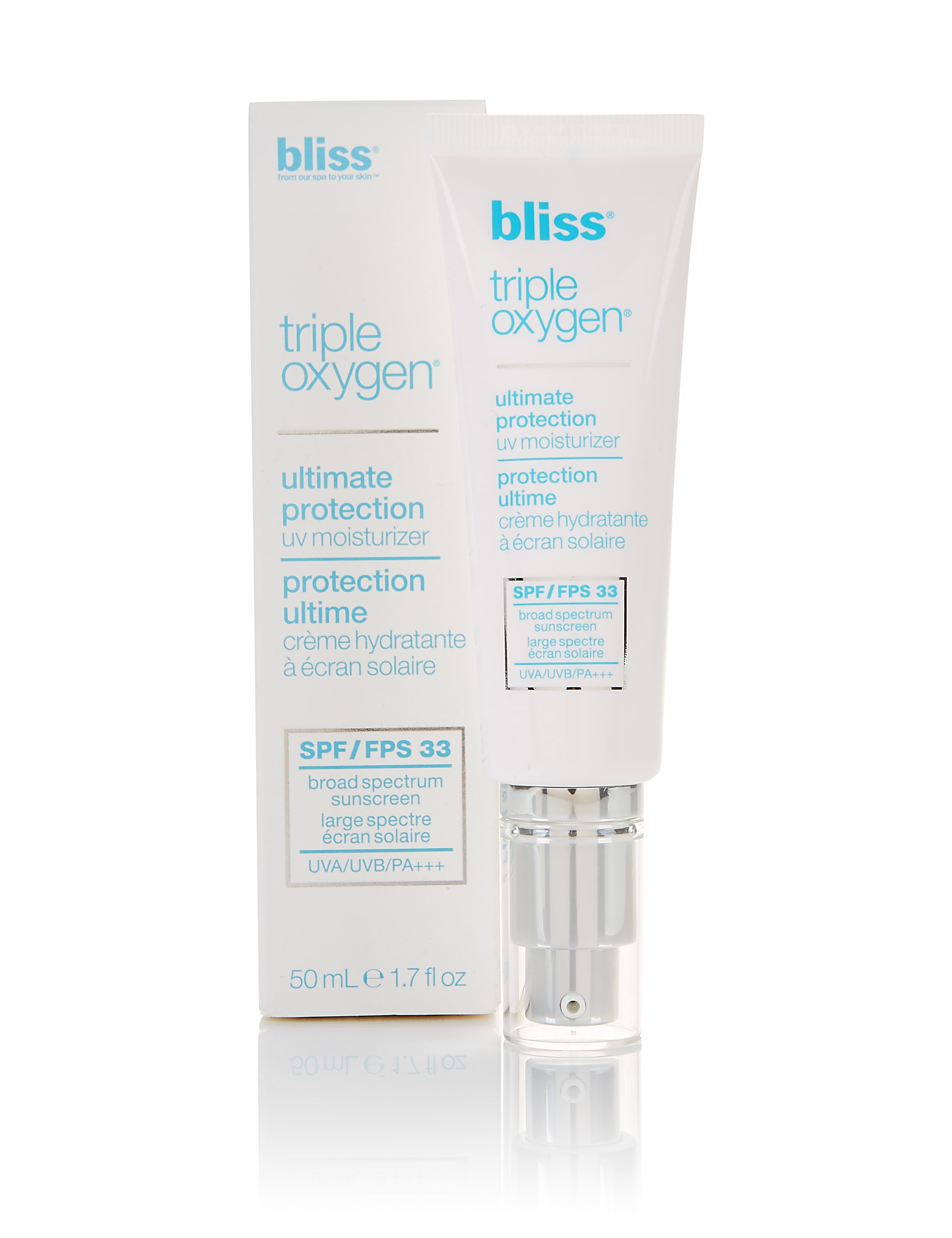 Triple Oxygen Ultimate Protection UV Moisturiser 50ml | bliss® | M&S