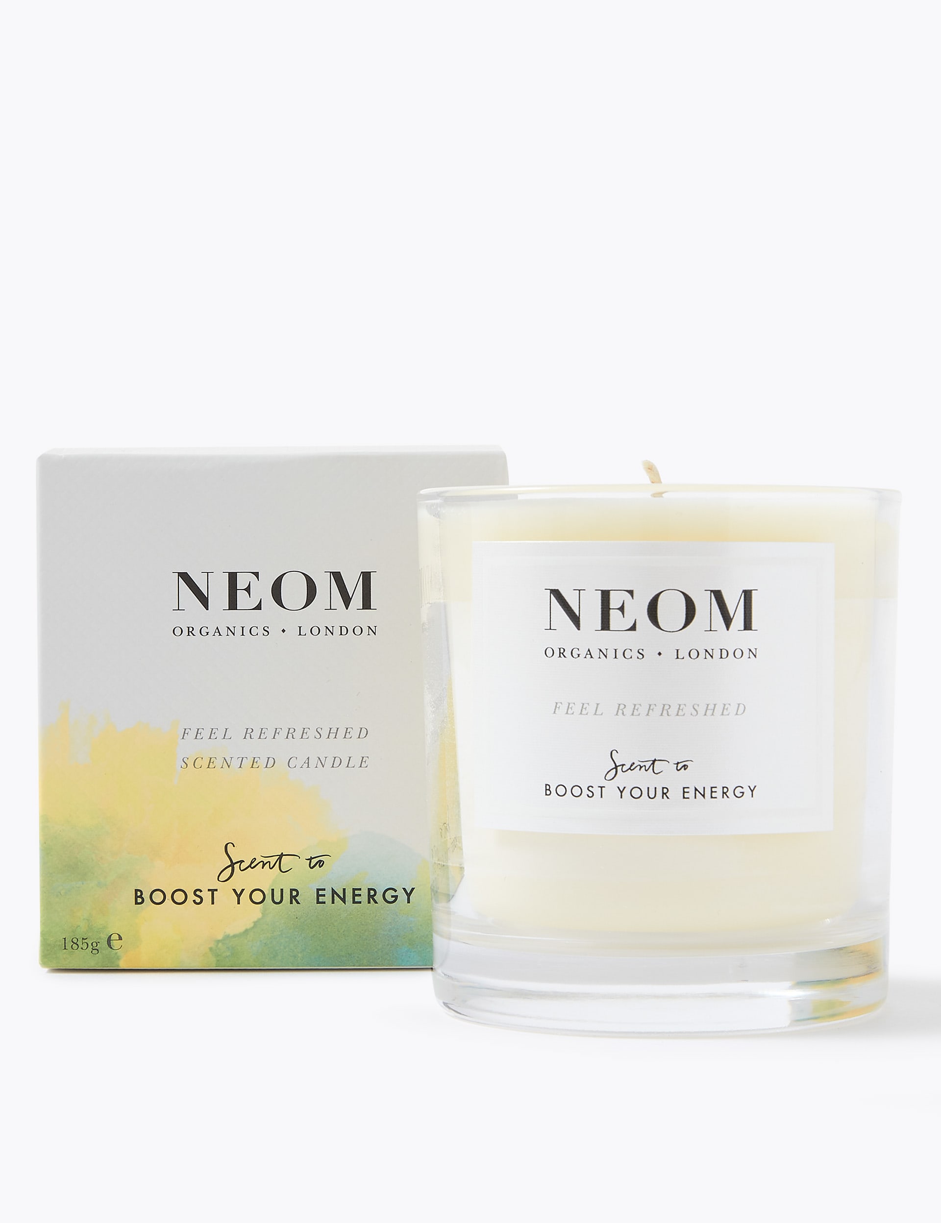 NEOM Feel Refreshed 1 Wick Essential Oil Candle 185g