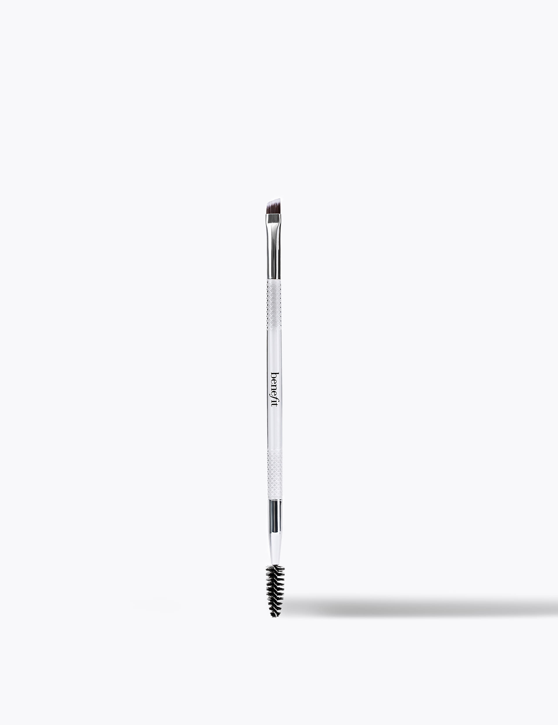 Dual-Ended Angled Eyebrow Brush for Brow Shaping