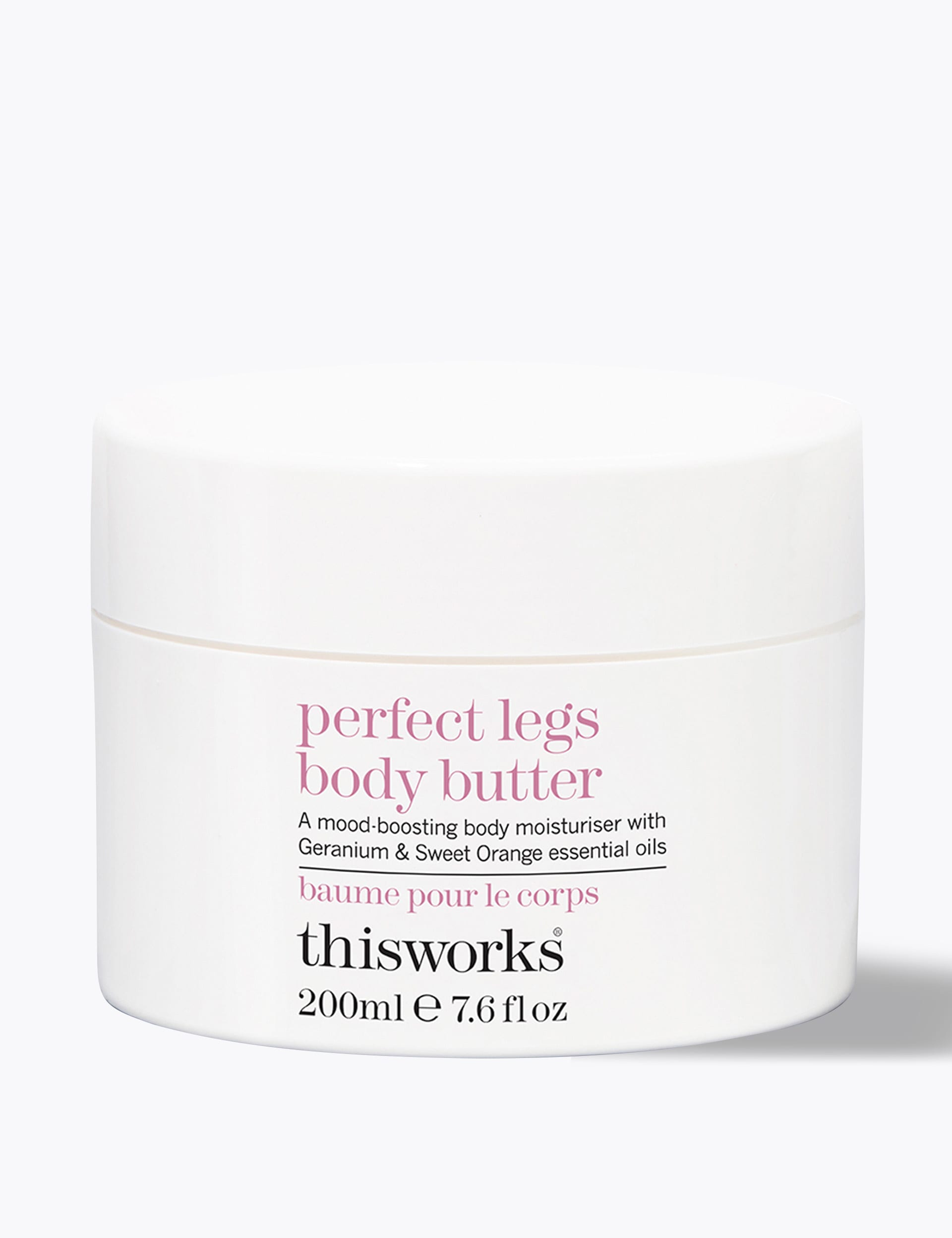 Moisturising Body Butter with Hemp Extract and Shea Butter 200g for Legs and Body