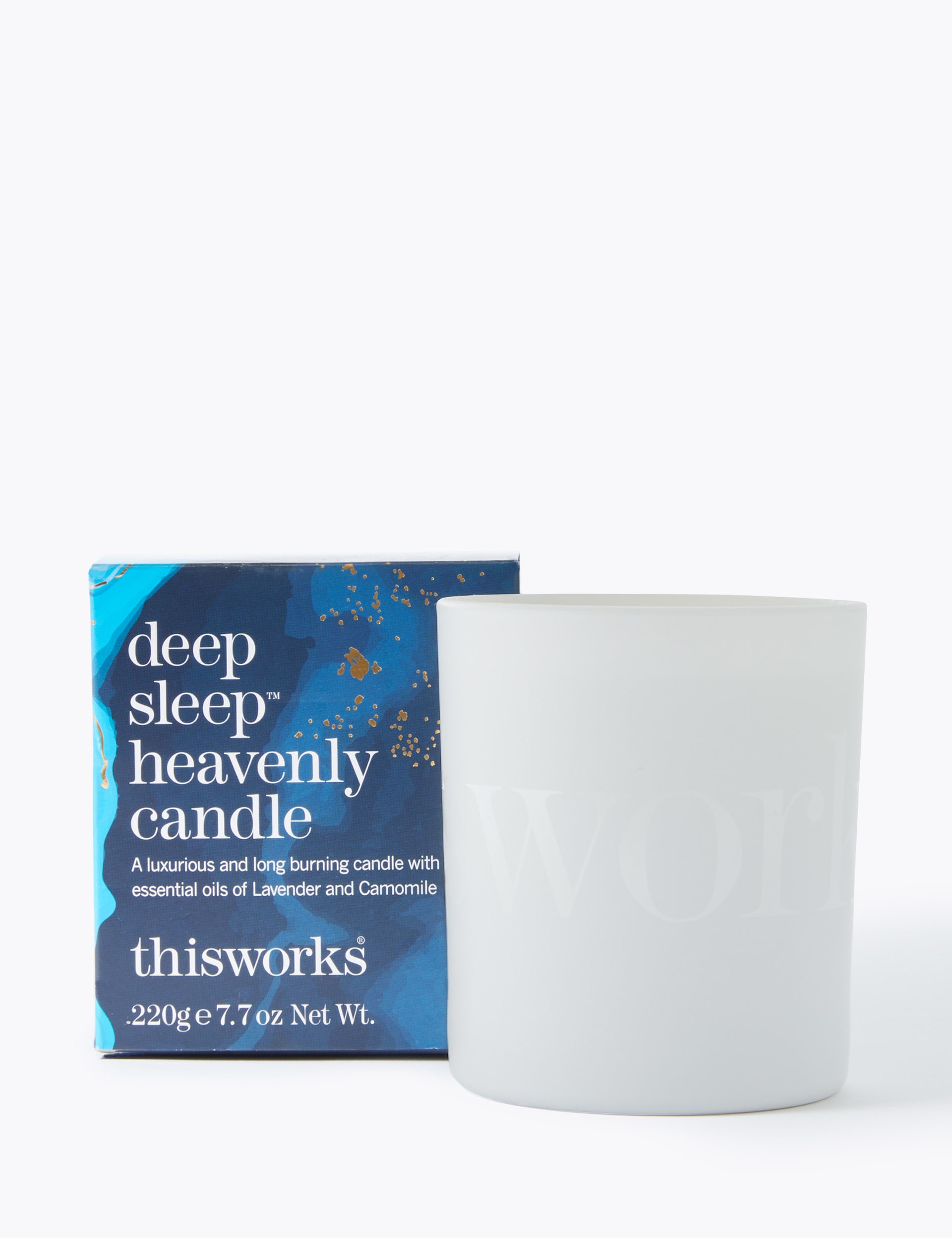 Heavenly Lavender and Camomile Aromatherapy Candle 220g