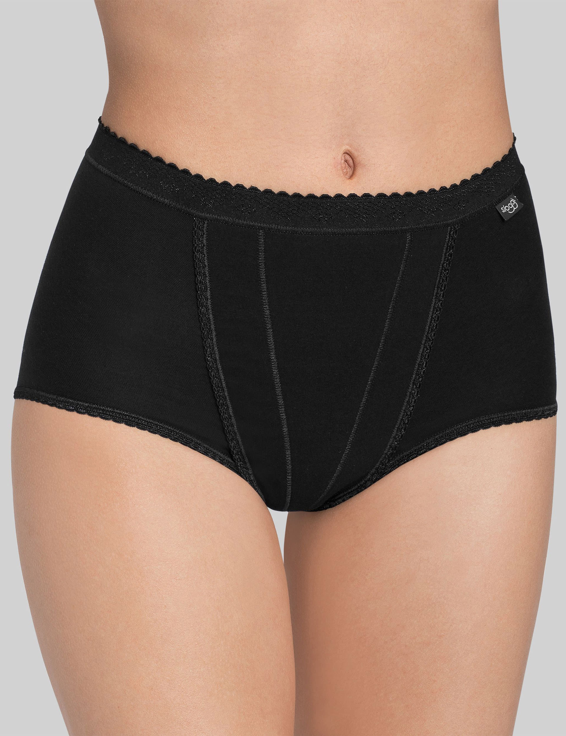 2pk High Waisted Control Maxi Full Briefs