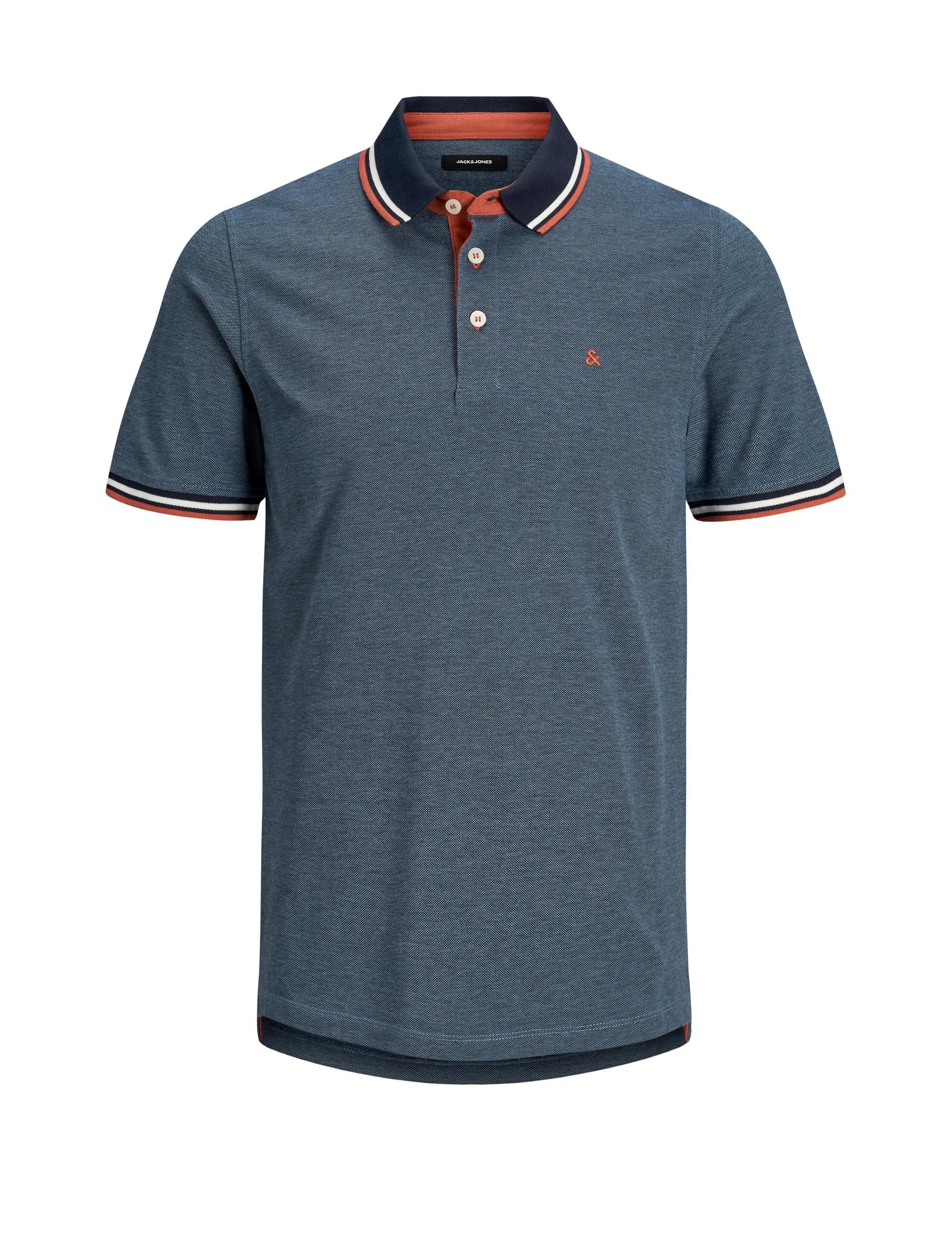 Slim Fit Pure Cotton Tipped Polo Shirt