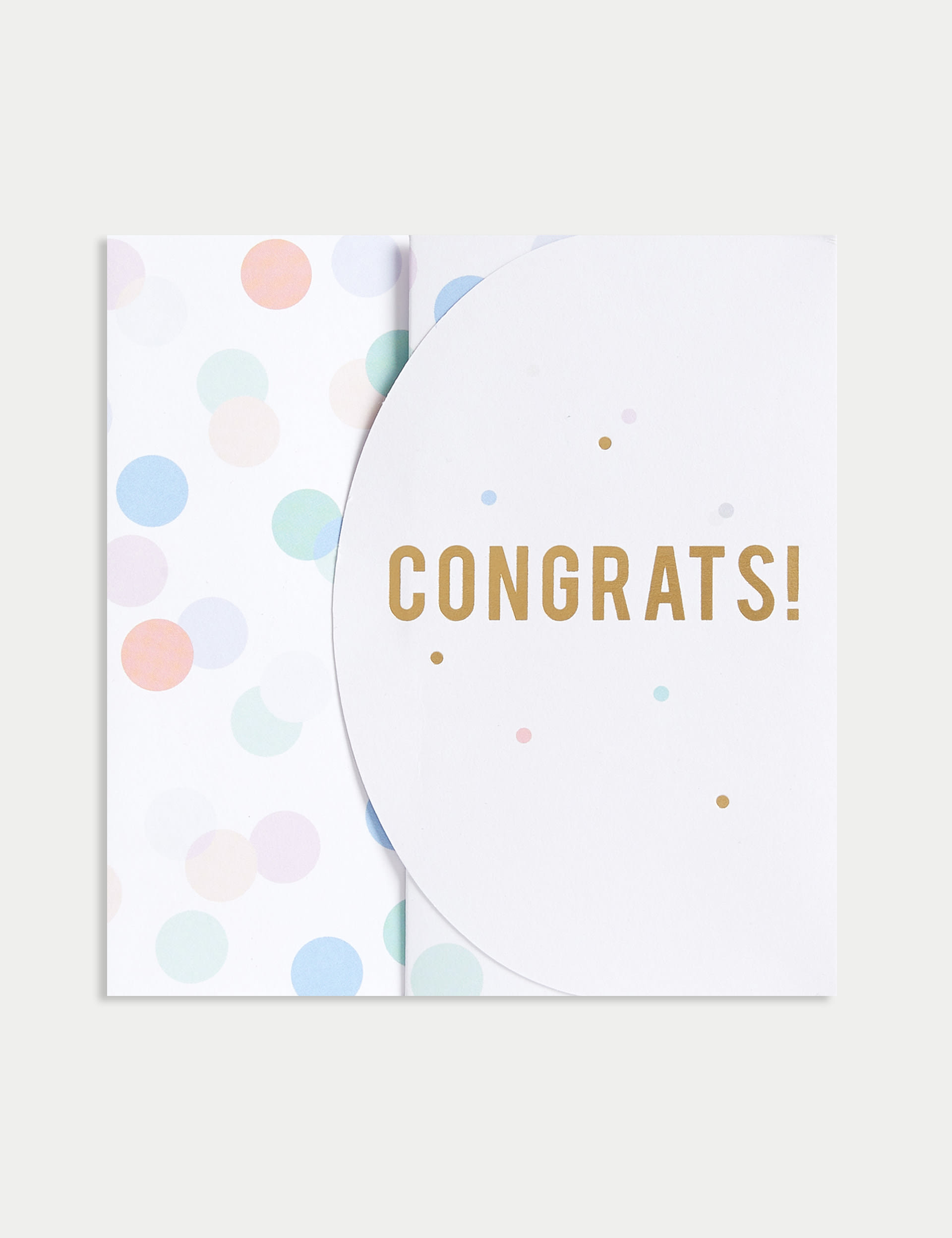 Congrats Confetti Gift Card 