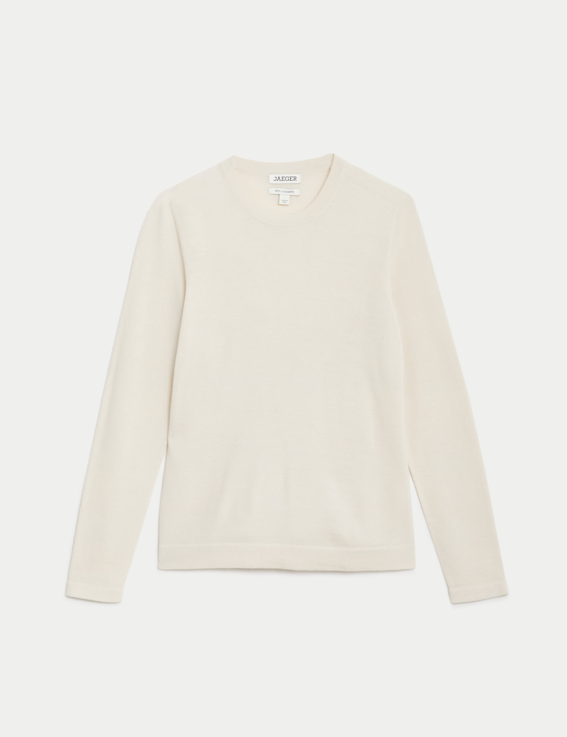 Wool Rich Knitted Top with Cashmere