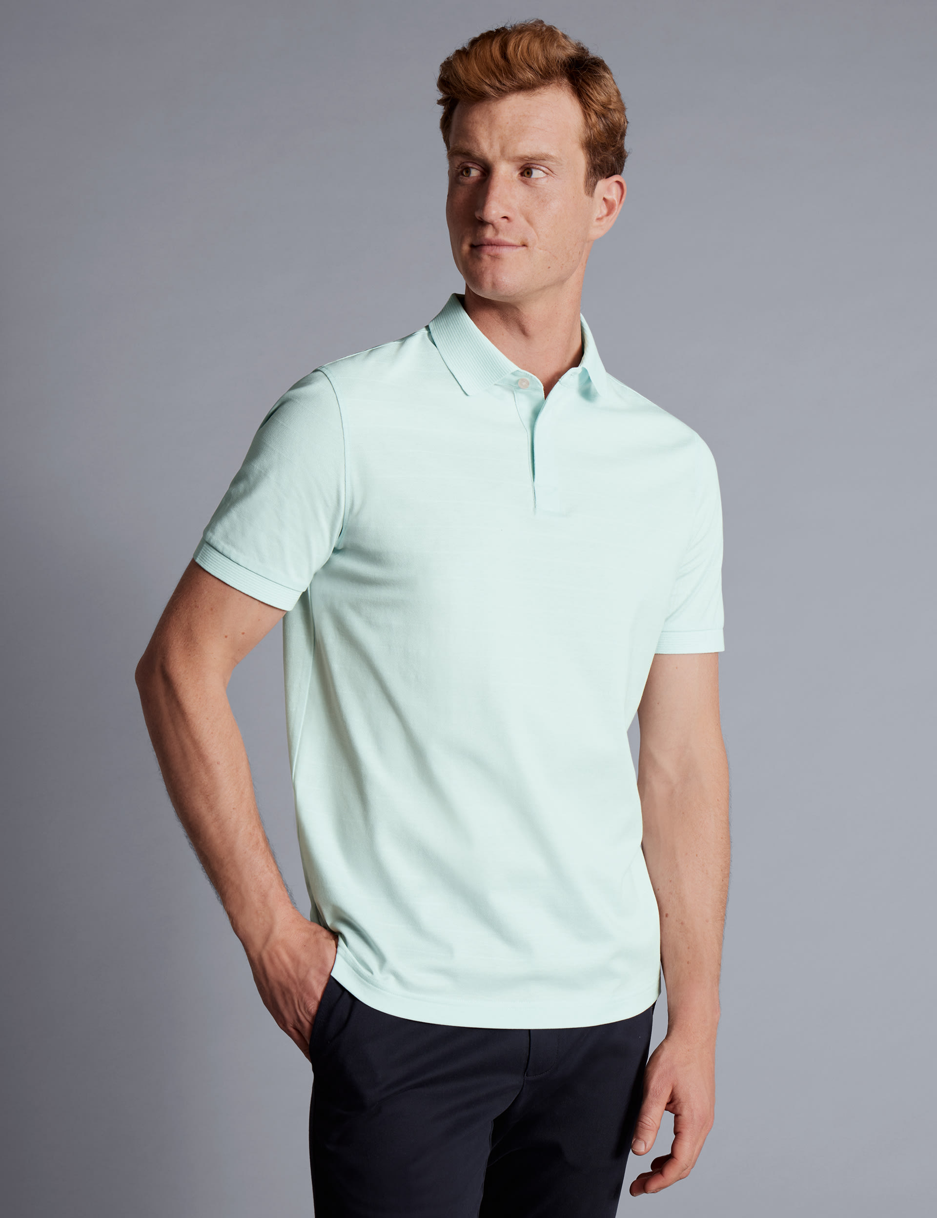 Pure Cotton Polo Shirt | Charles Tyrwhitt | M&S