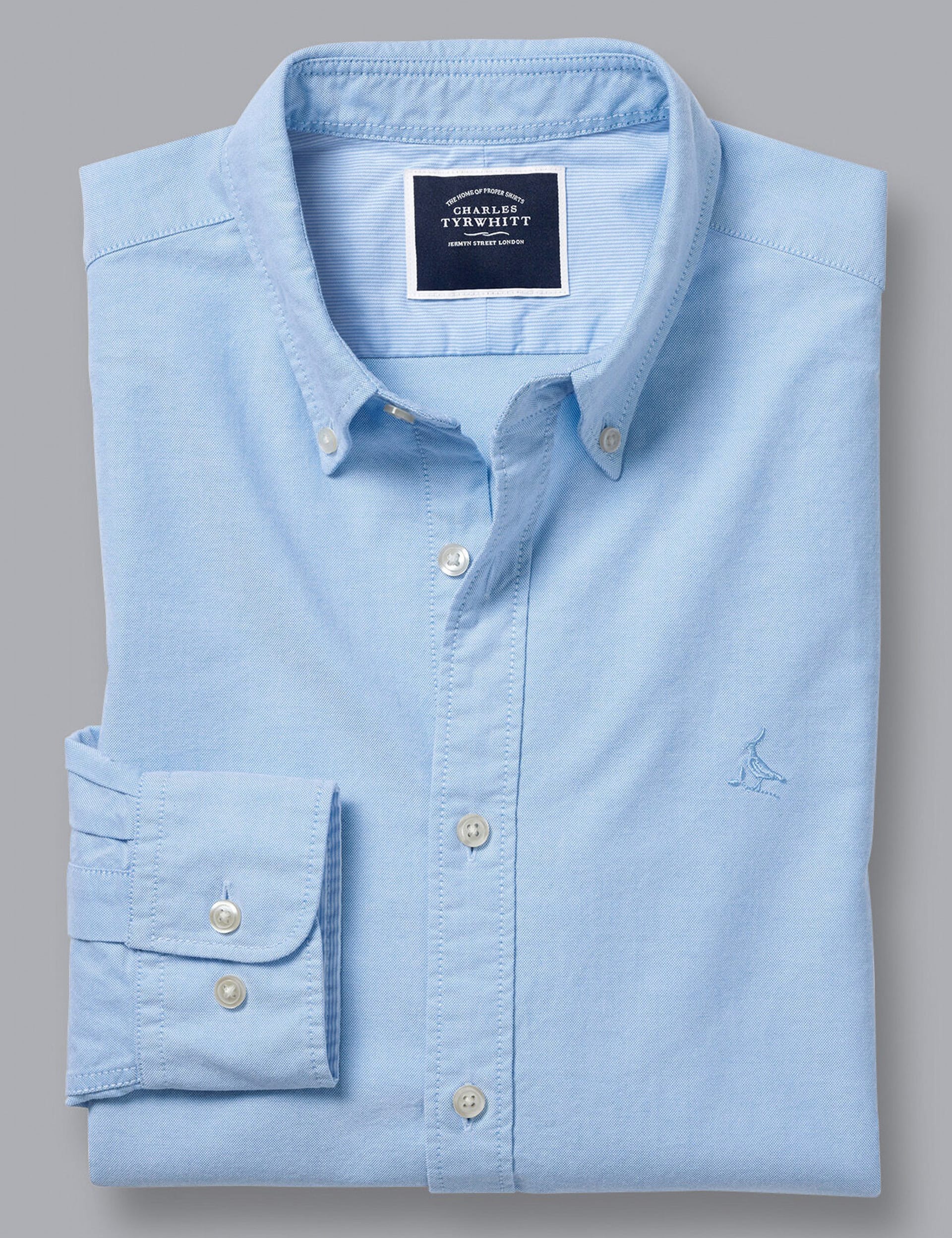 Slim Fit Pure Cotton Oxford Shirt | Charles Tyrwhitt | M&S