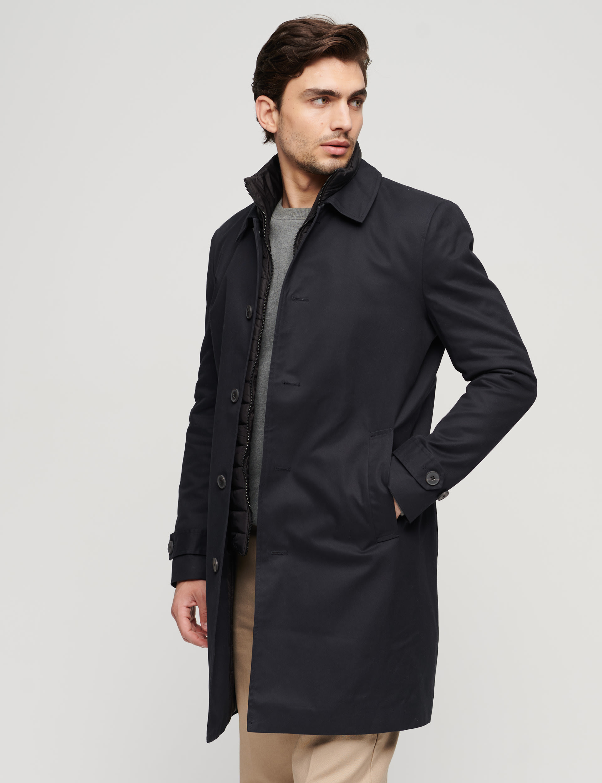 Pure Cotton 2 in 1 Car Coat | Superdry | M&S