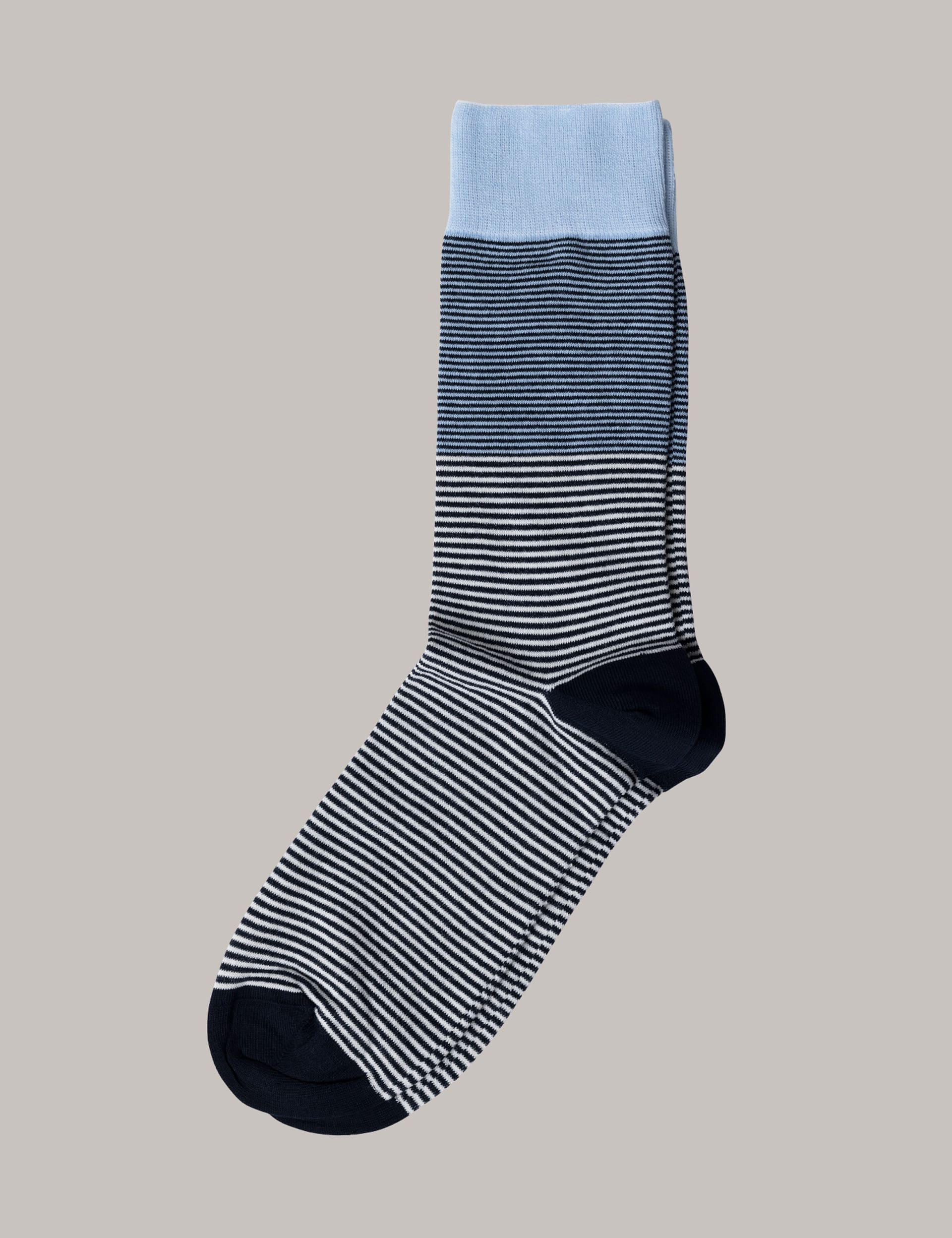 Striped Cotton Rich Socks | Hawes & Curtis | M&S